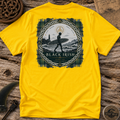 Black Irish Tartan Surfer Surfing T-shirt