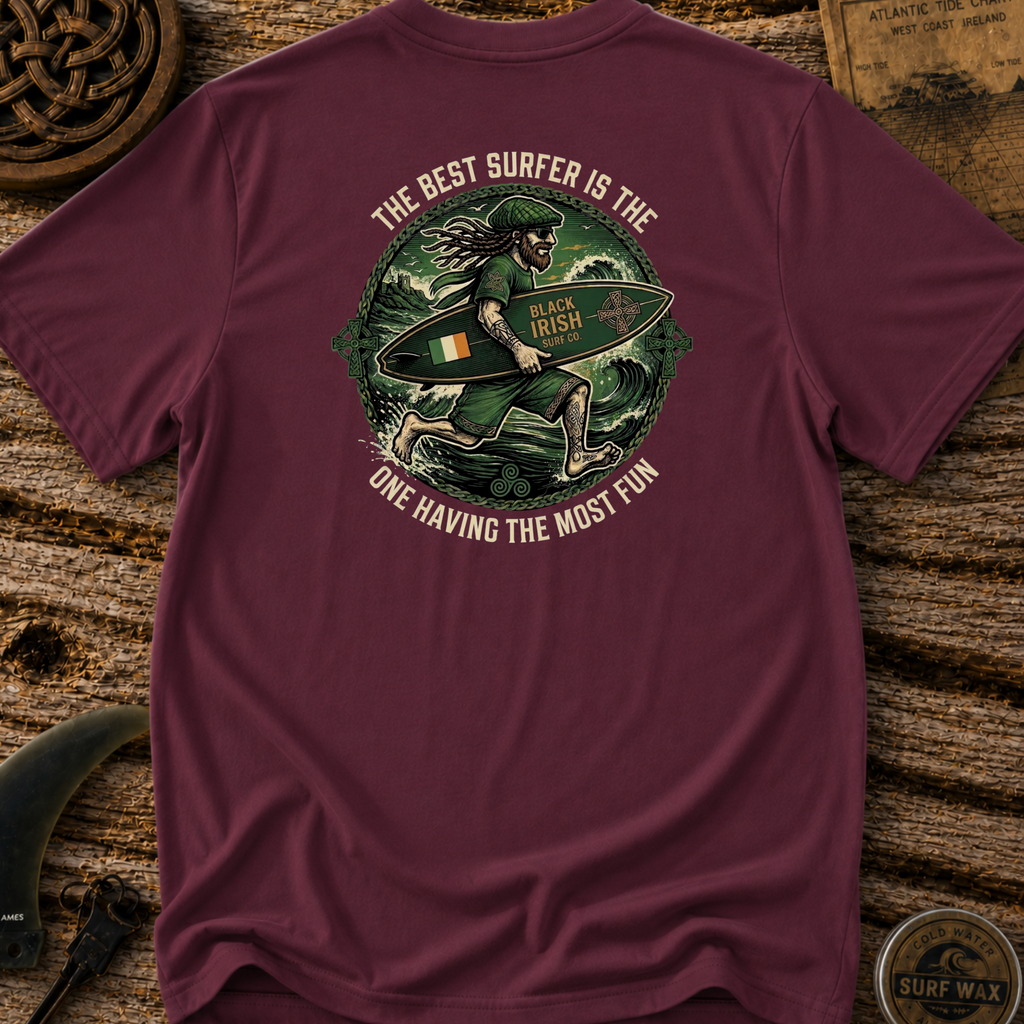 Surfer Having the Most Fun T-Shirt