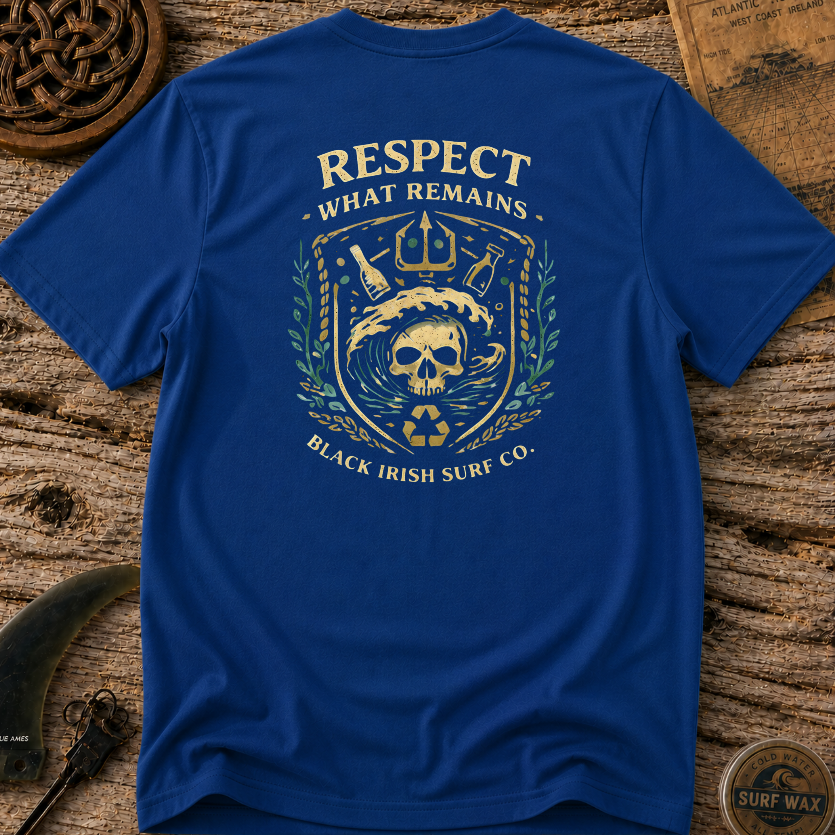 Respect and Protect the Ocean Surfing T-shirt