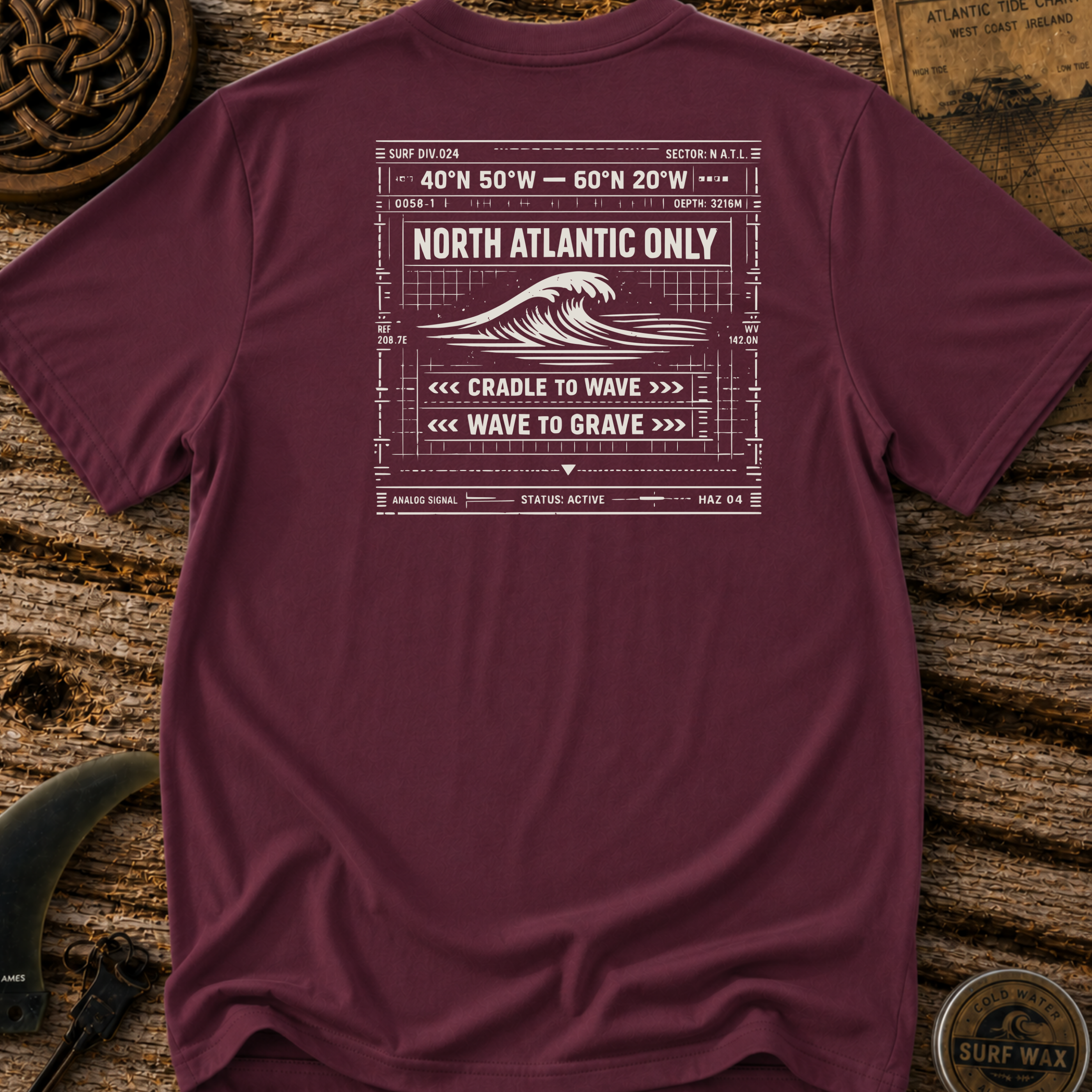 North Atlantic Co-ords Surfing T-shirt