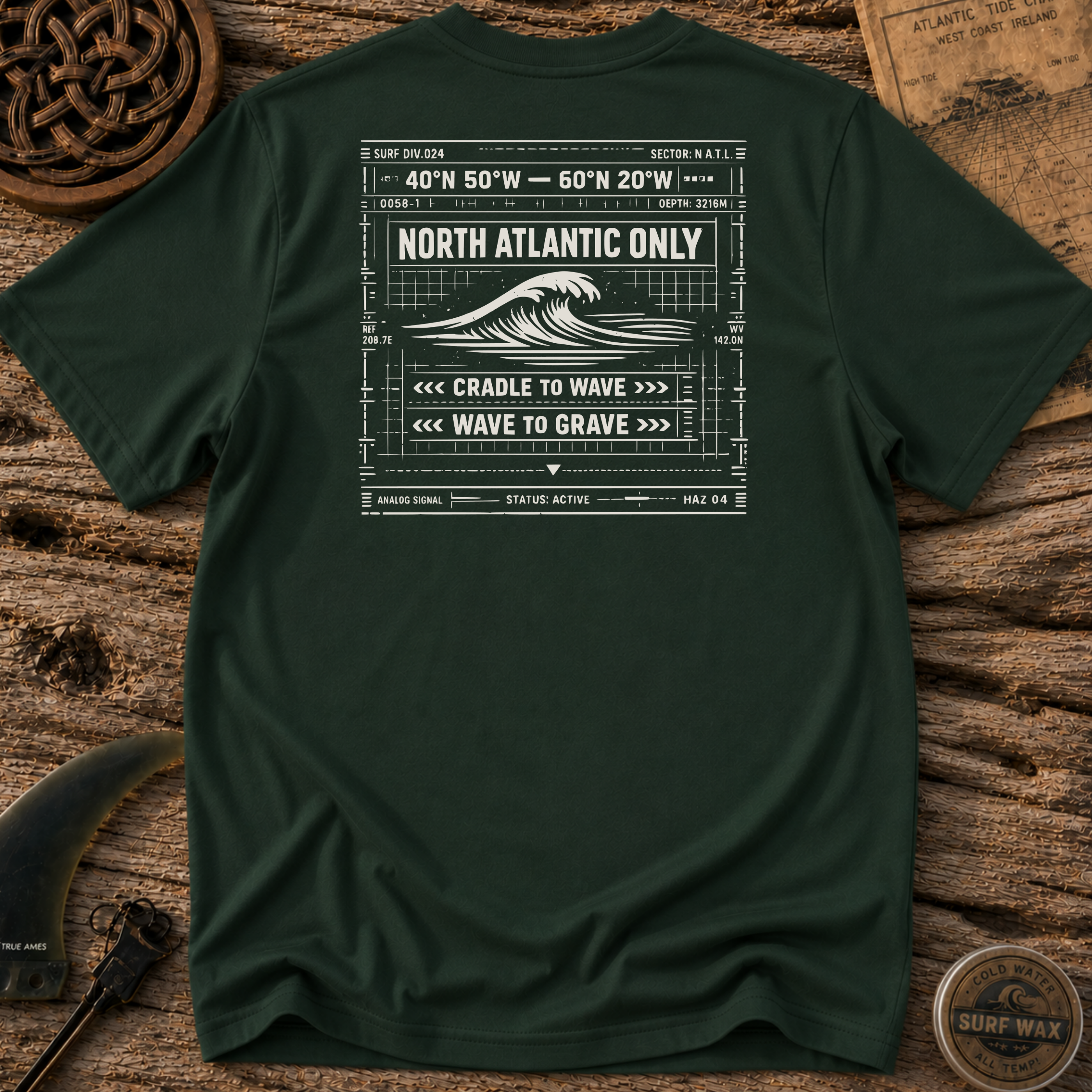 North Atlantic Co-ords Surfing T-shirt