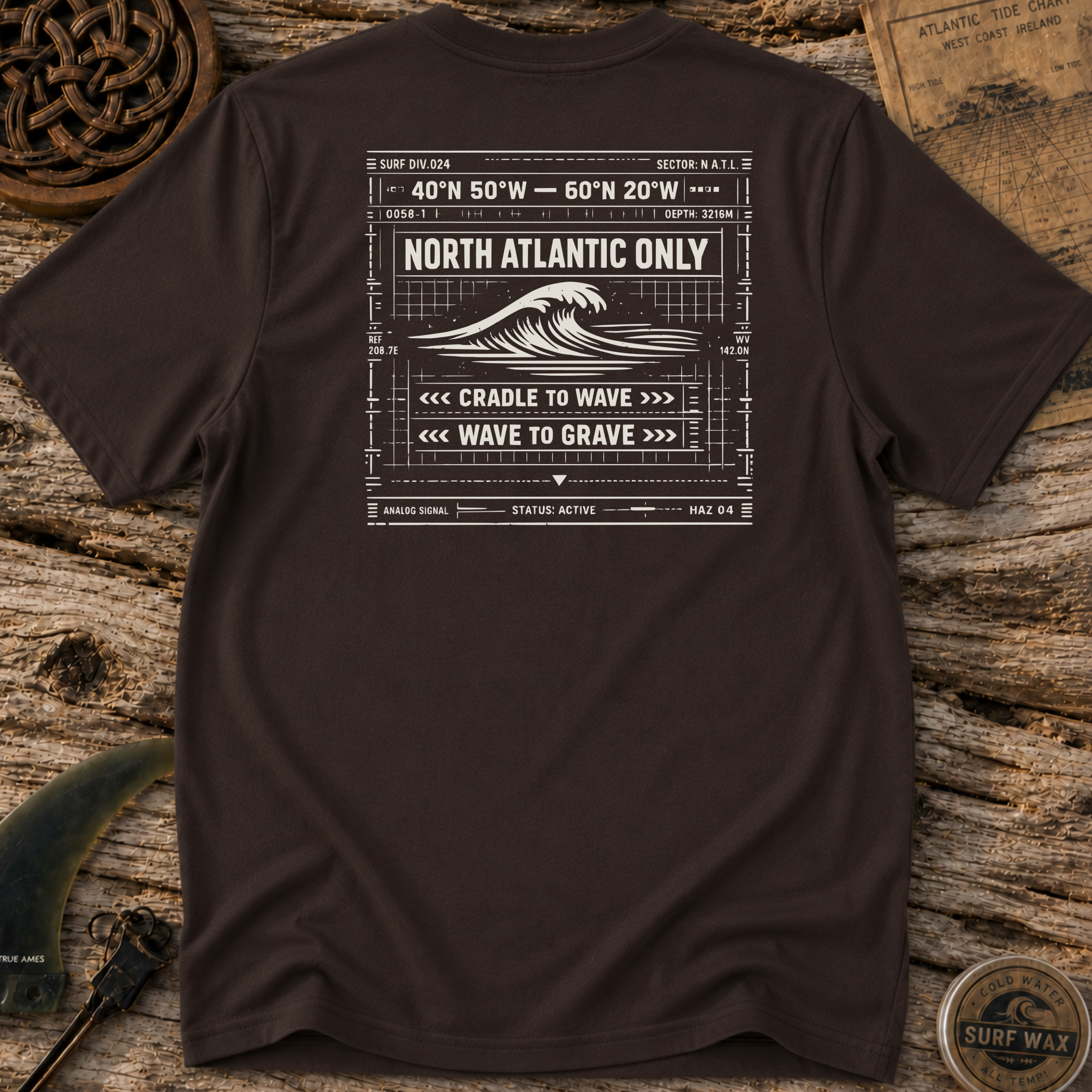 North Atlantic Co-ords Surfing T-shirt
