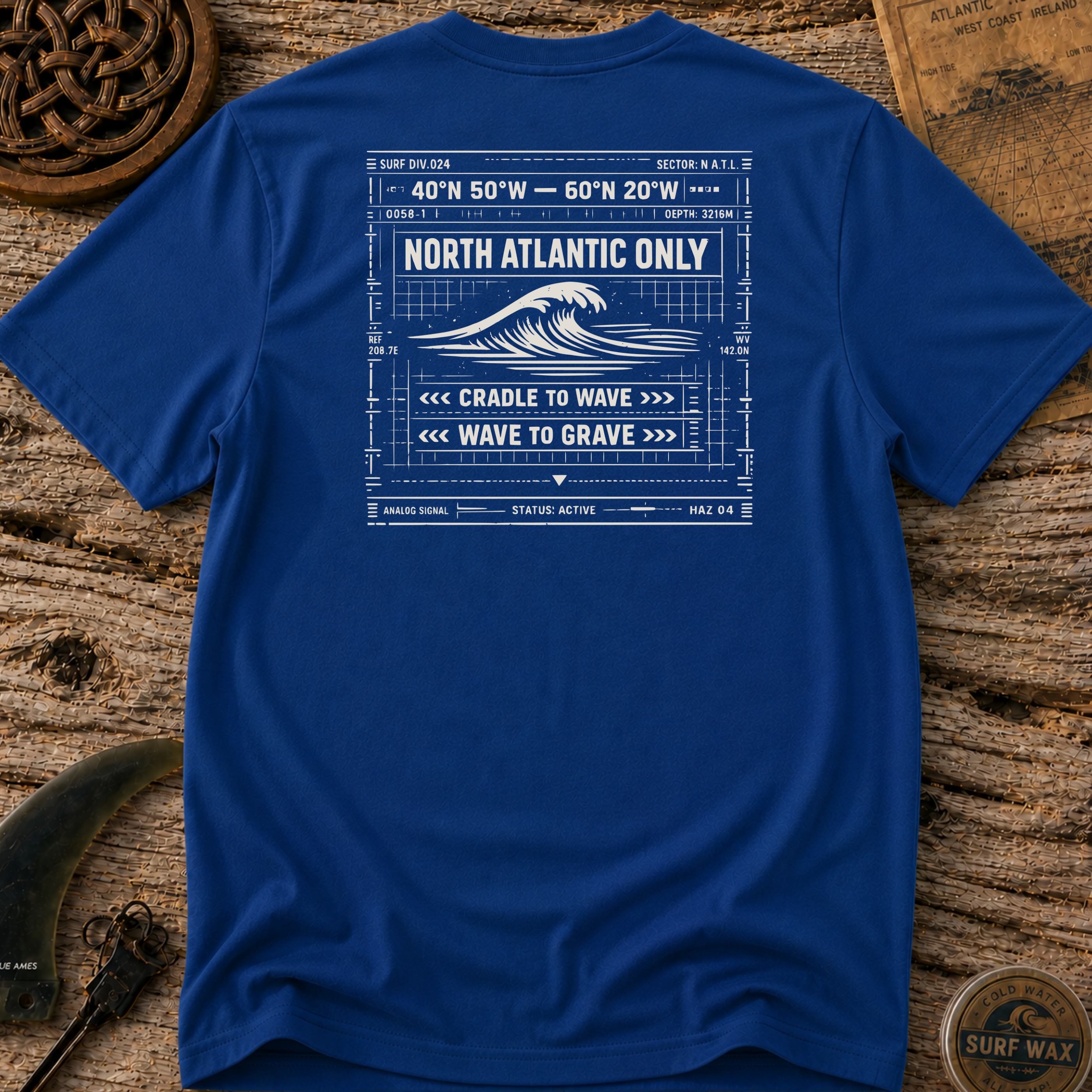 North Atlantic Co-ords Surfing T-shirt