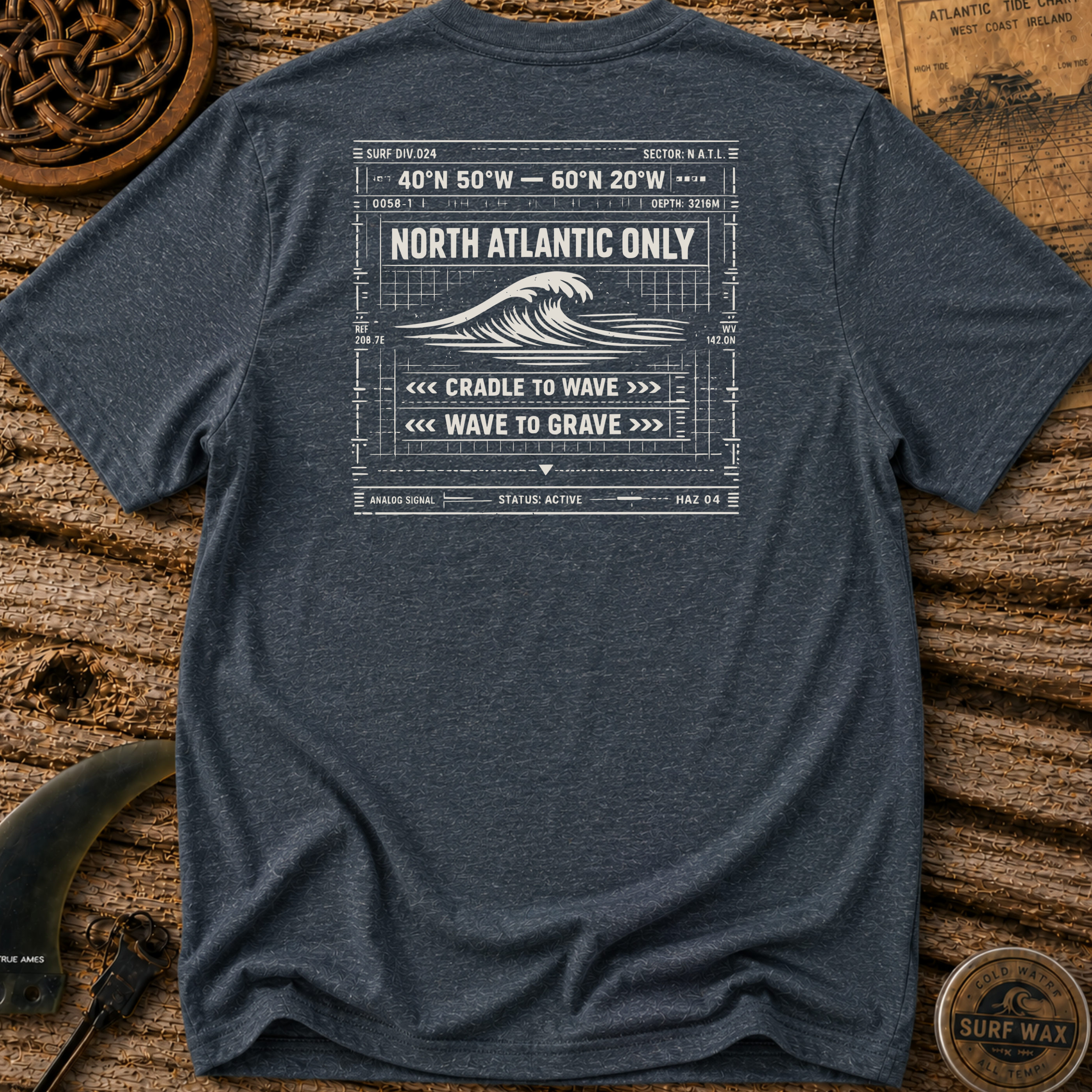 North Atlantic Co-ords Surfing T-shirt