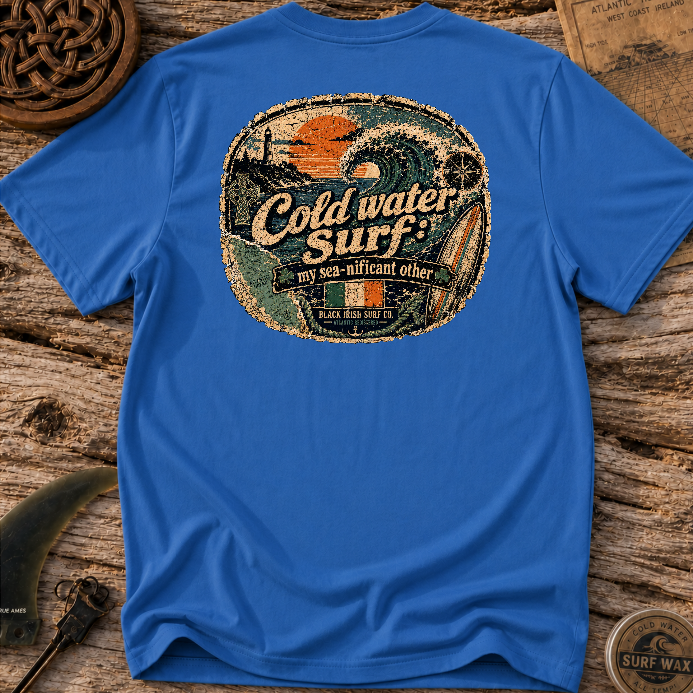 Black Irish My Sea-nificant Other Surfing T-shirt
