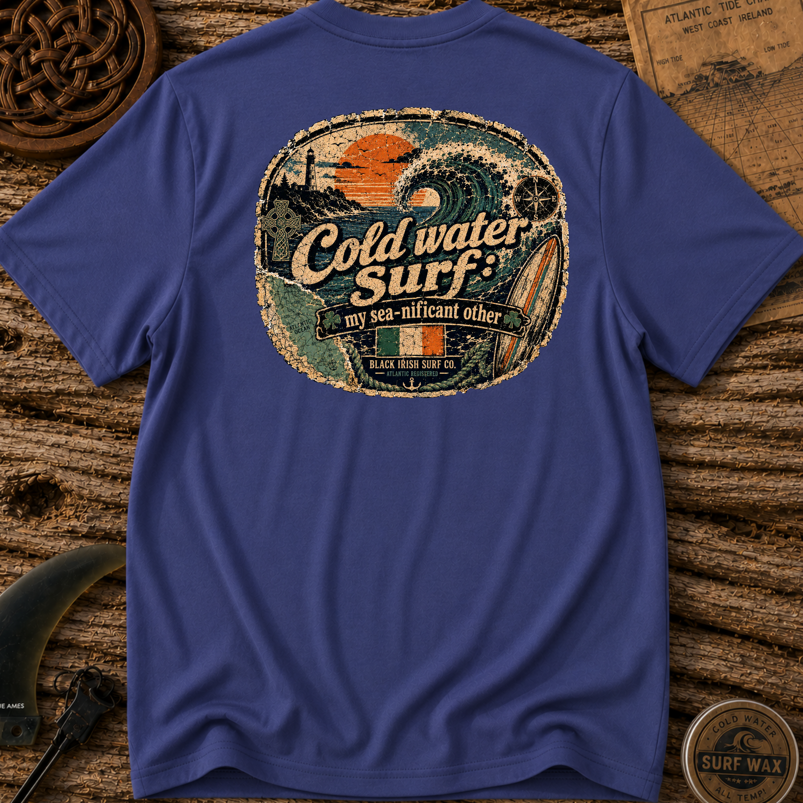 Black Irish My Sea-nificant Other Surfing T-shirt