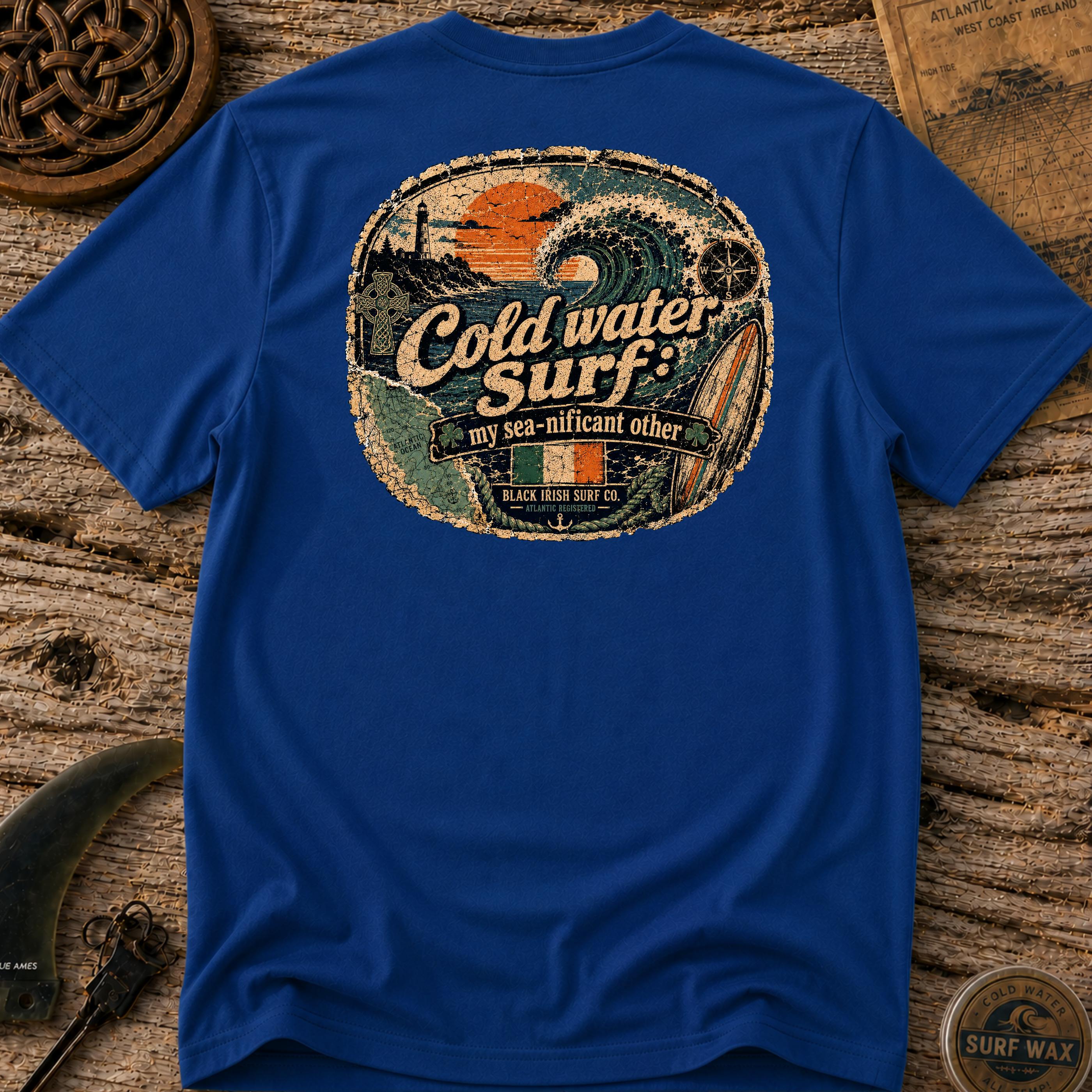 Black Irish My Sea-nificant Other Surfing T-shirt