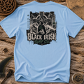 Black Irish Celtic Cross Surfer T-shirt