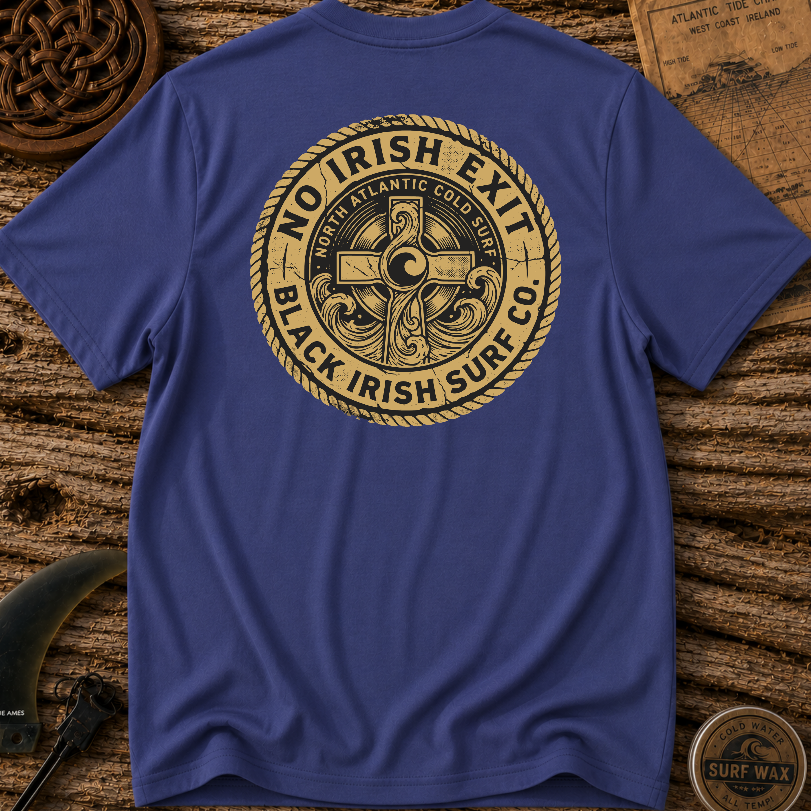 No Irish Exit  Surfing T-shirt
