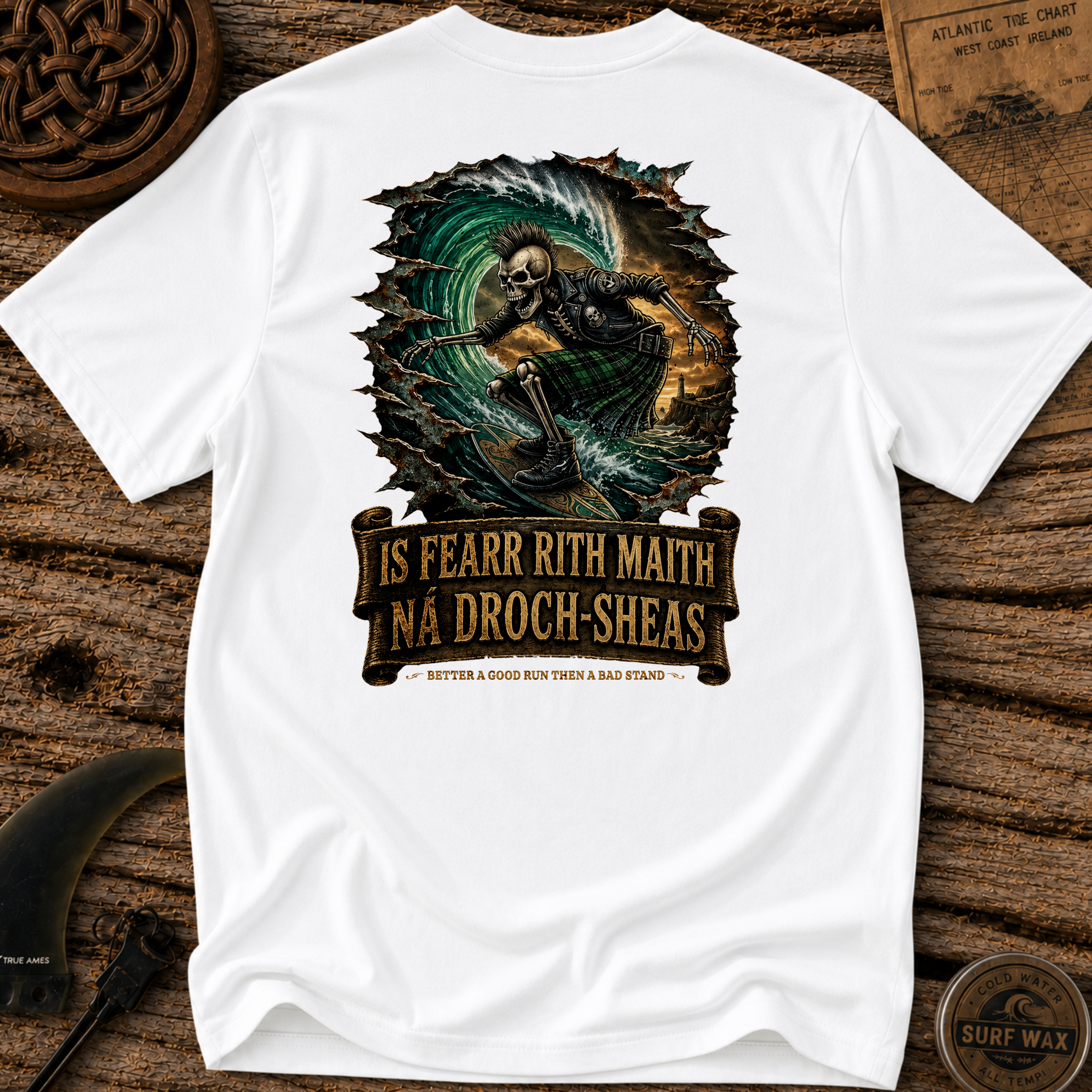 Better A Good Run Than A Bad Stand Surfer T-shirt