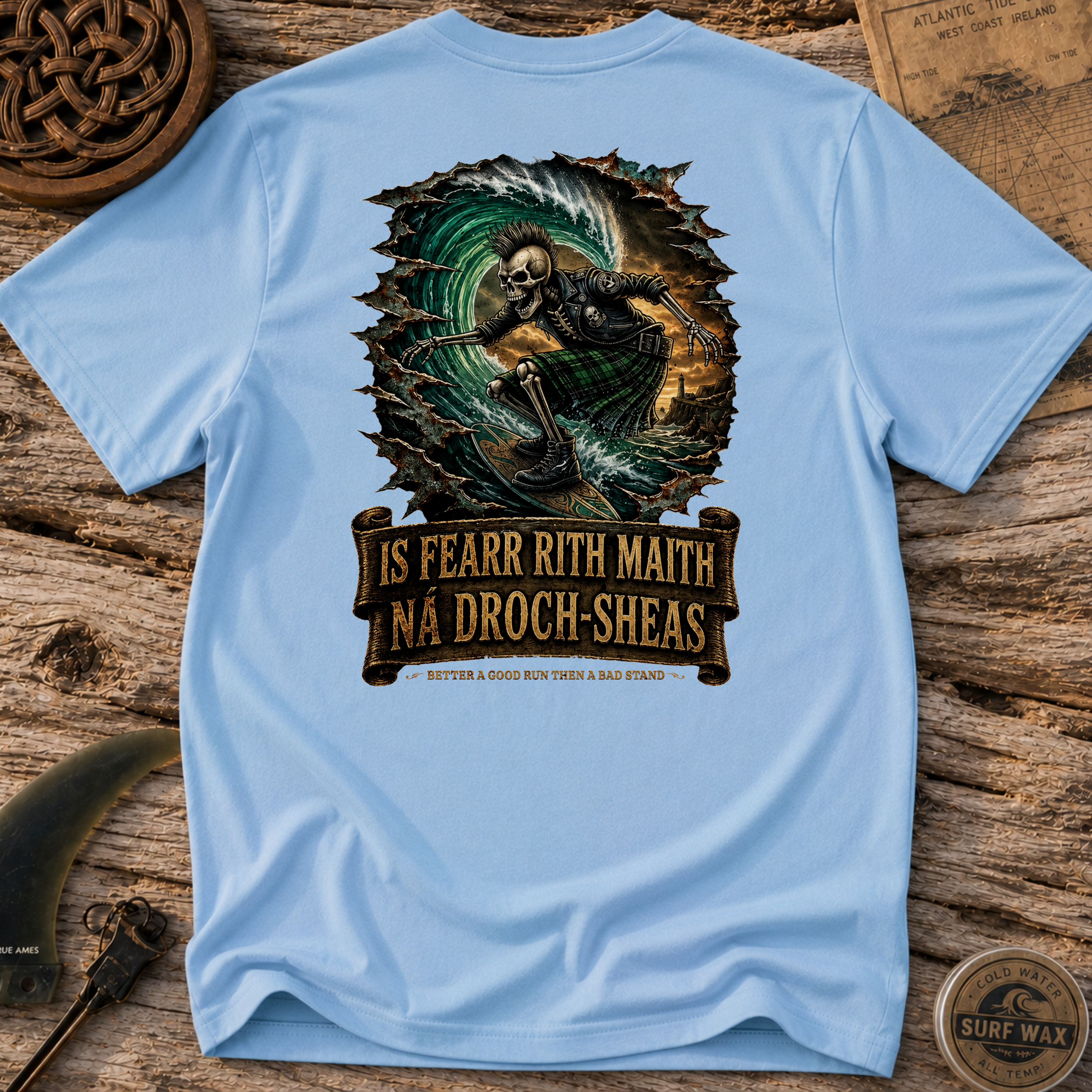 Better A Good Run Than A Bad Stand Surfer T-shirt