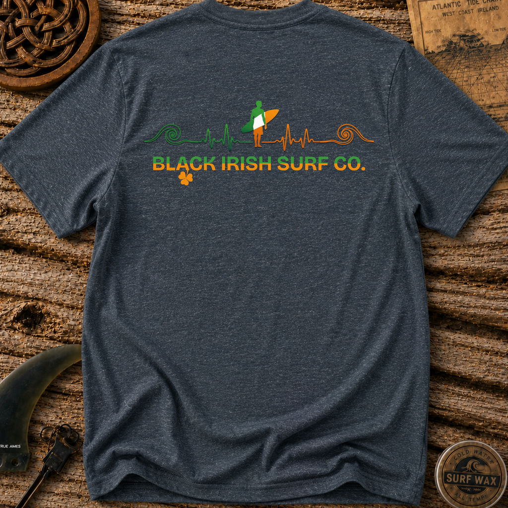 Celtic Heartline Surfing T-shirt