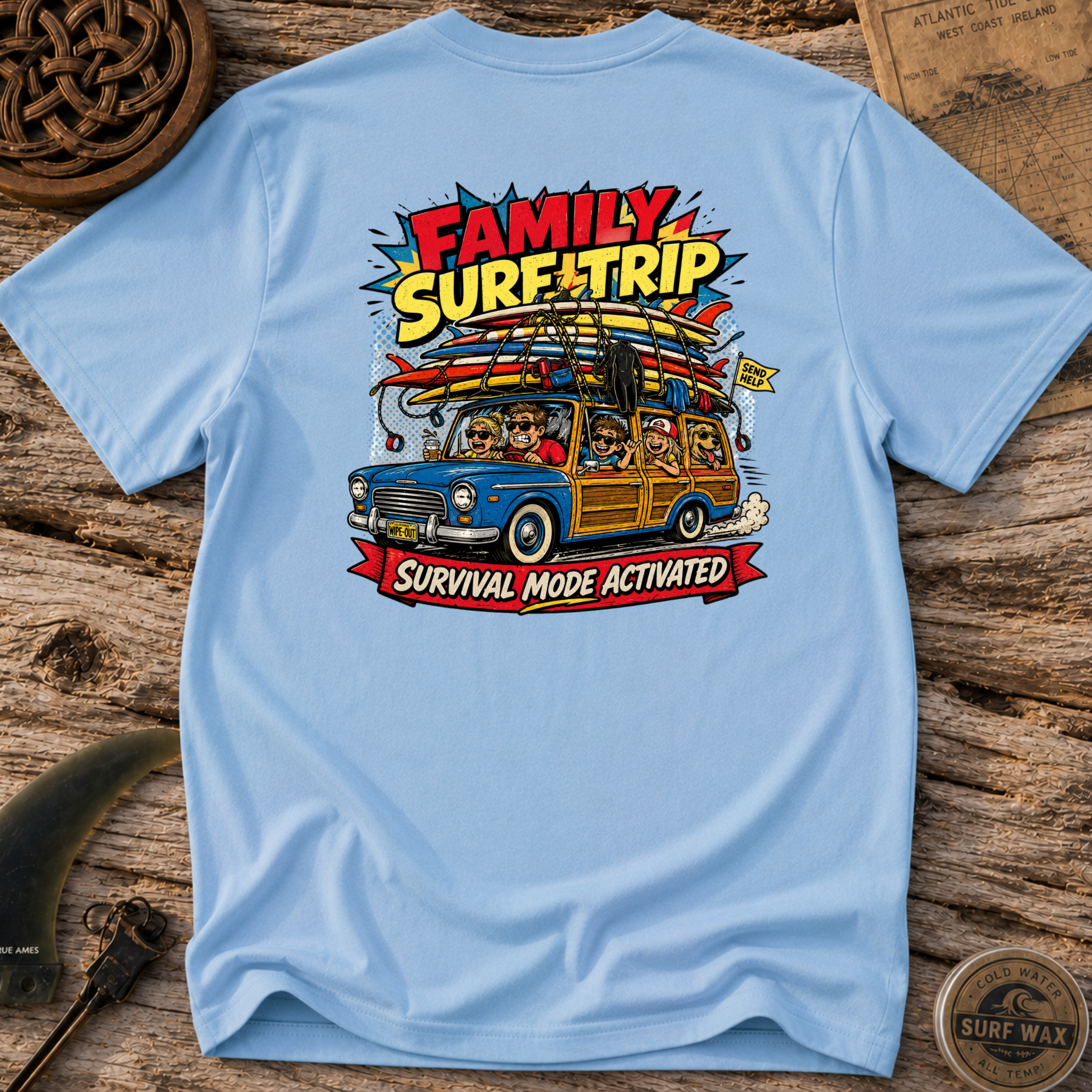 Family Surf Trip T-shirt