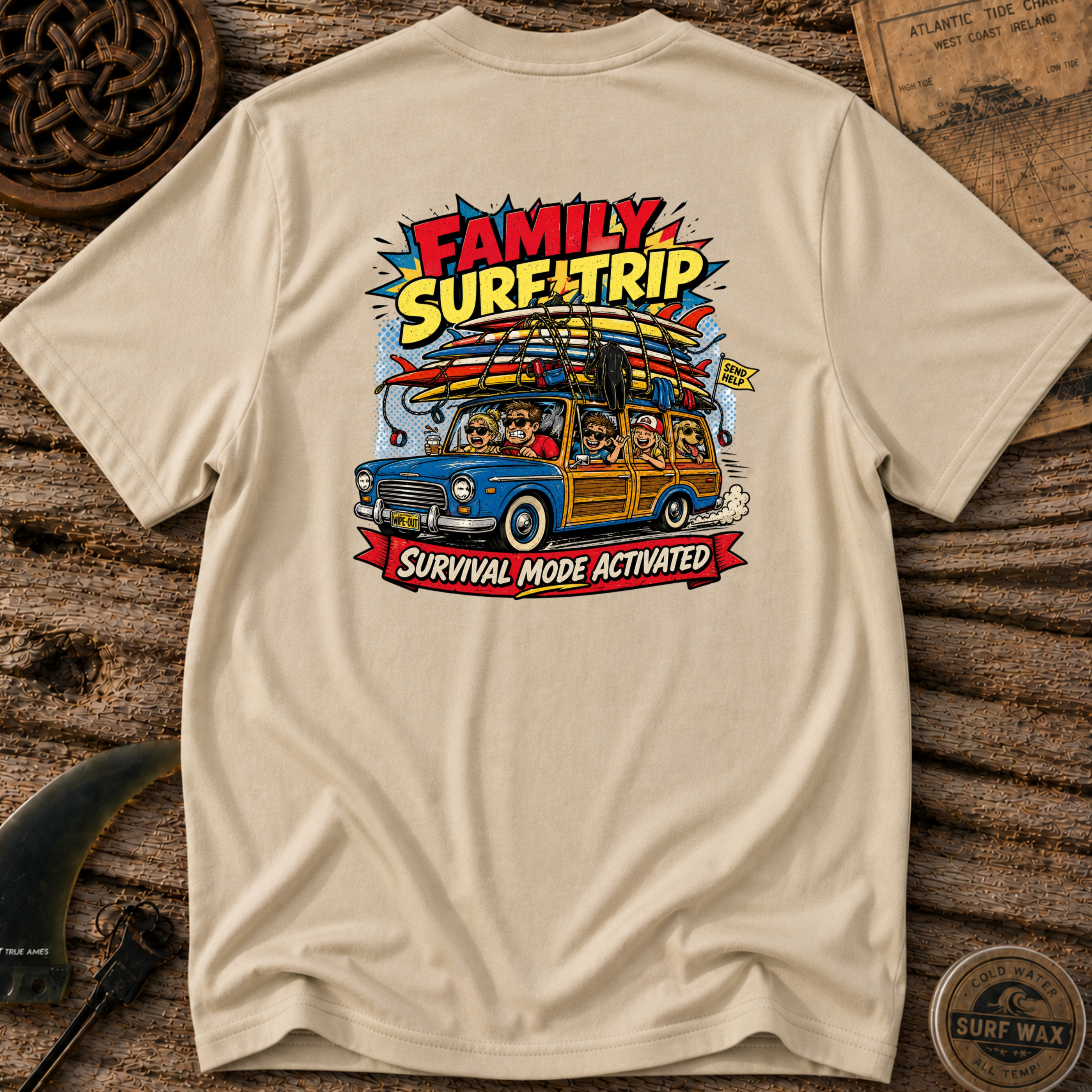Family Surf Trip T-shirt