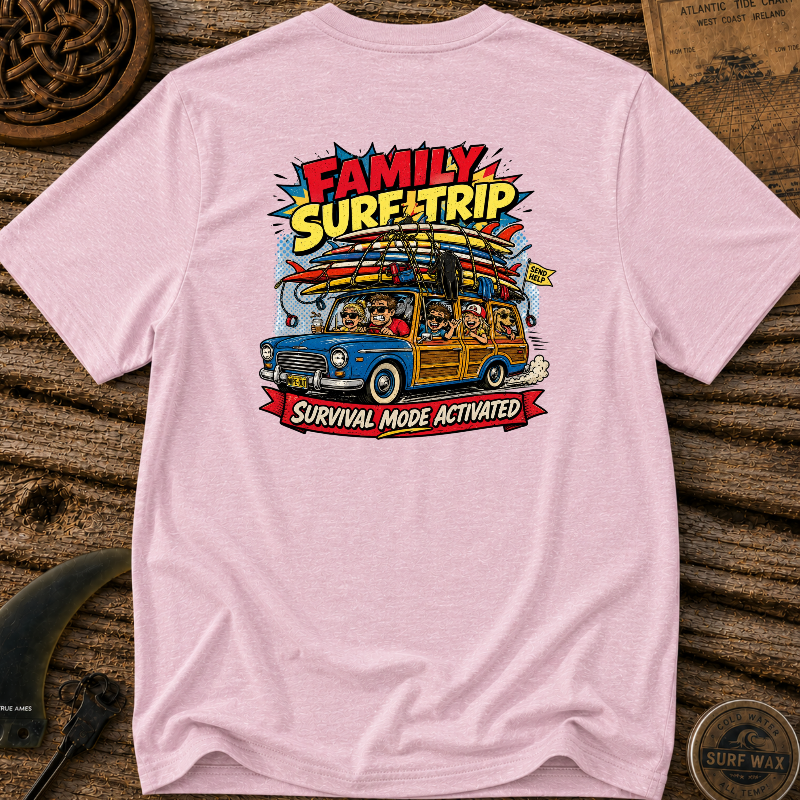 Family Surf Trip T-shirt