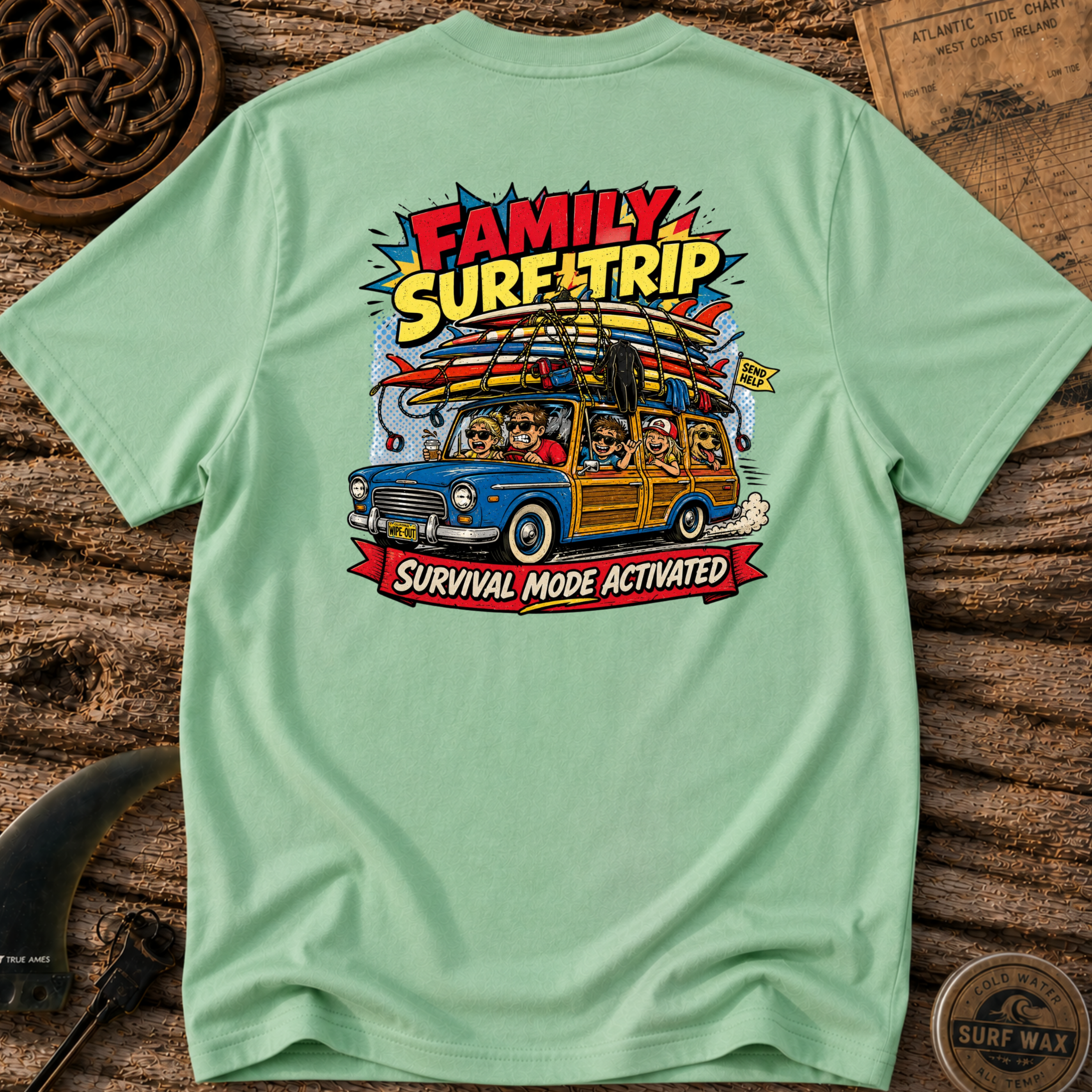 Family Surf Trip T-shirt