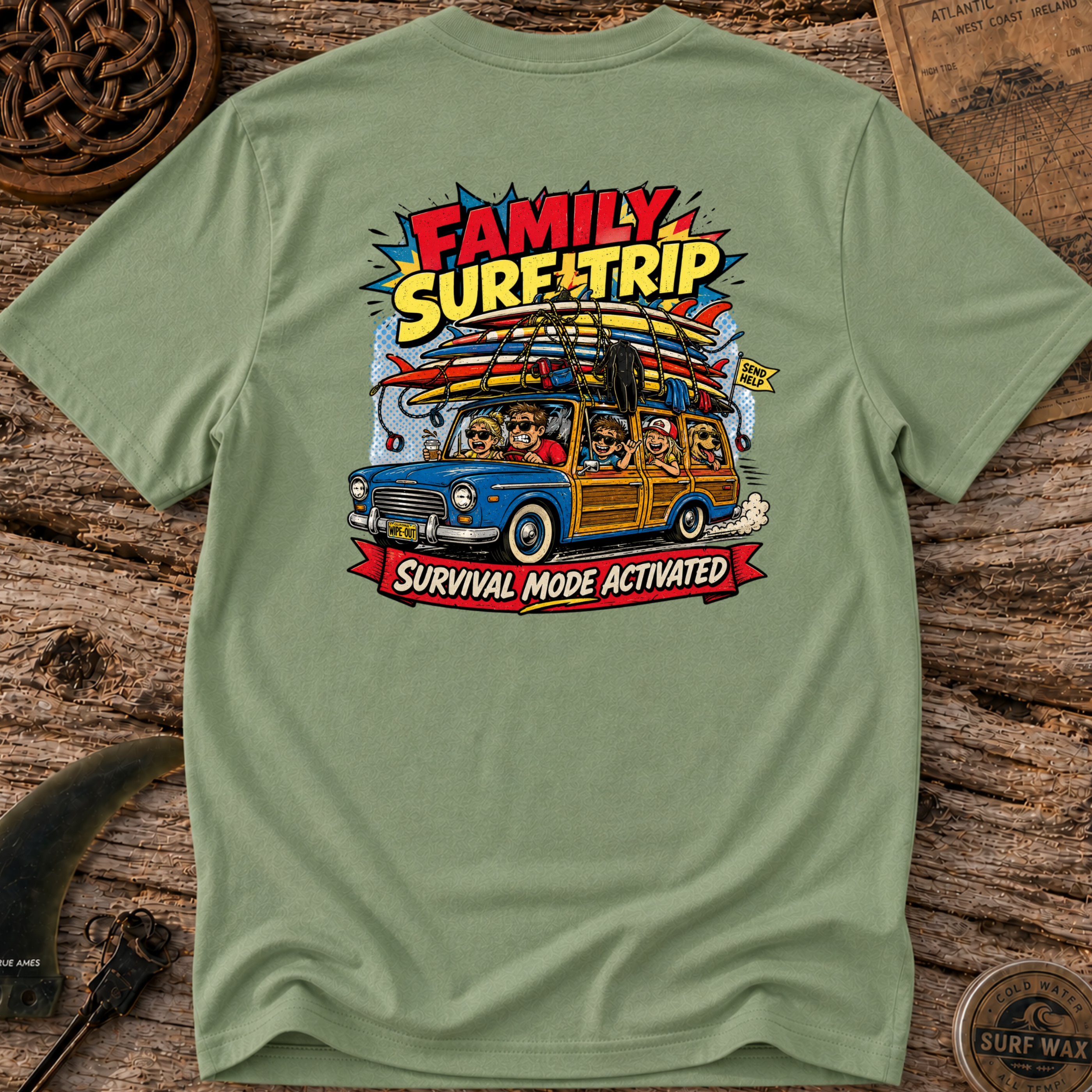 Family Surf Trip T-shirt