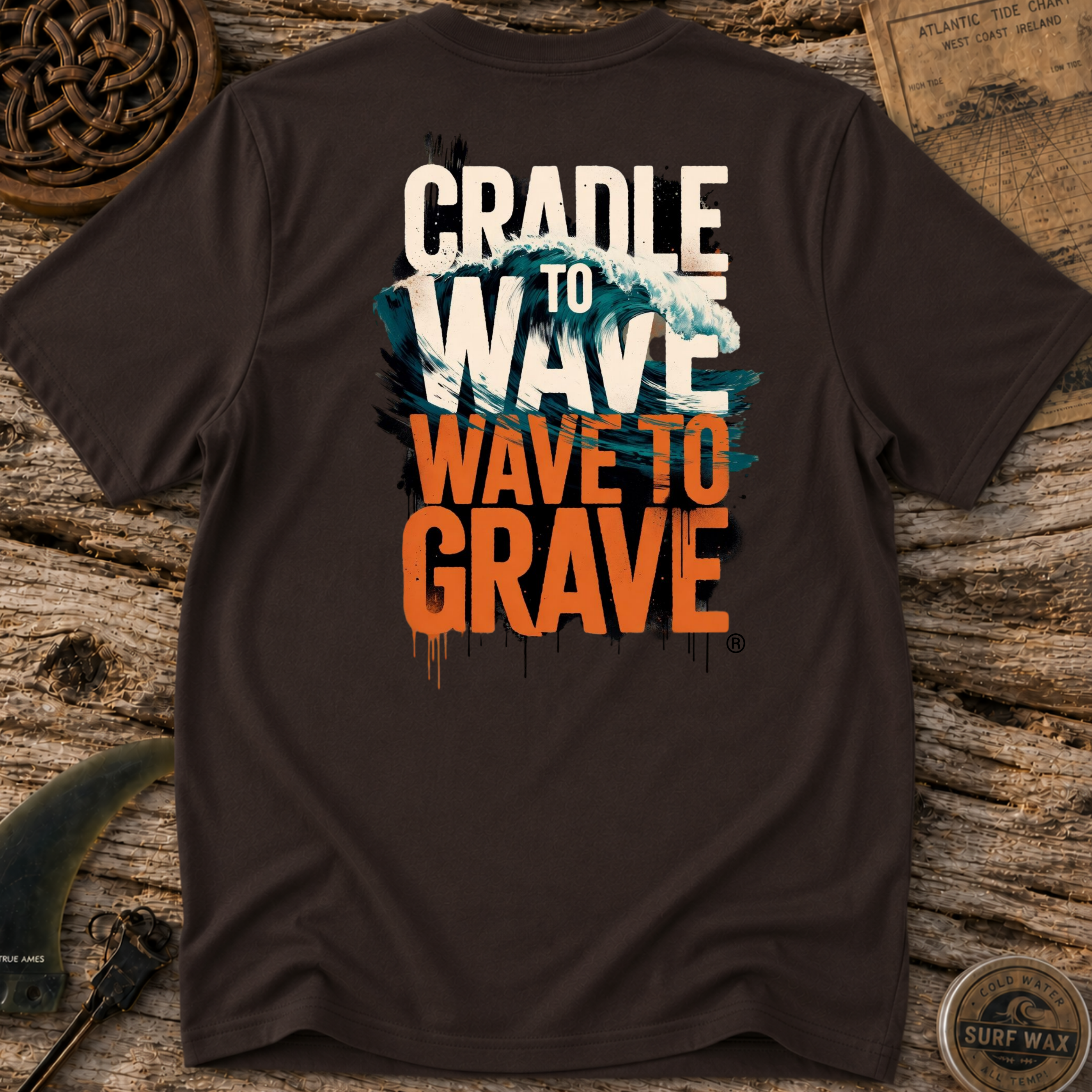 Streetwear Style Cradle To Wave T-shirt