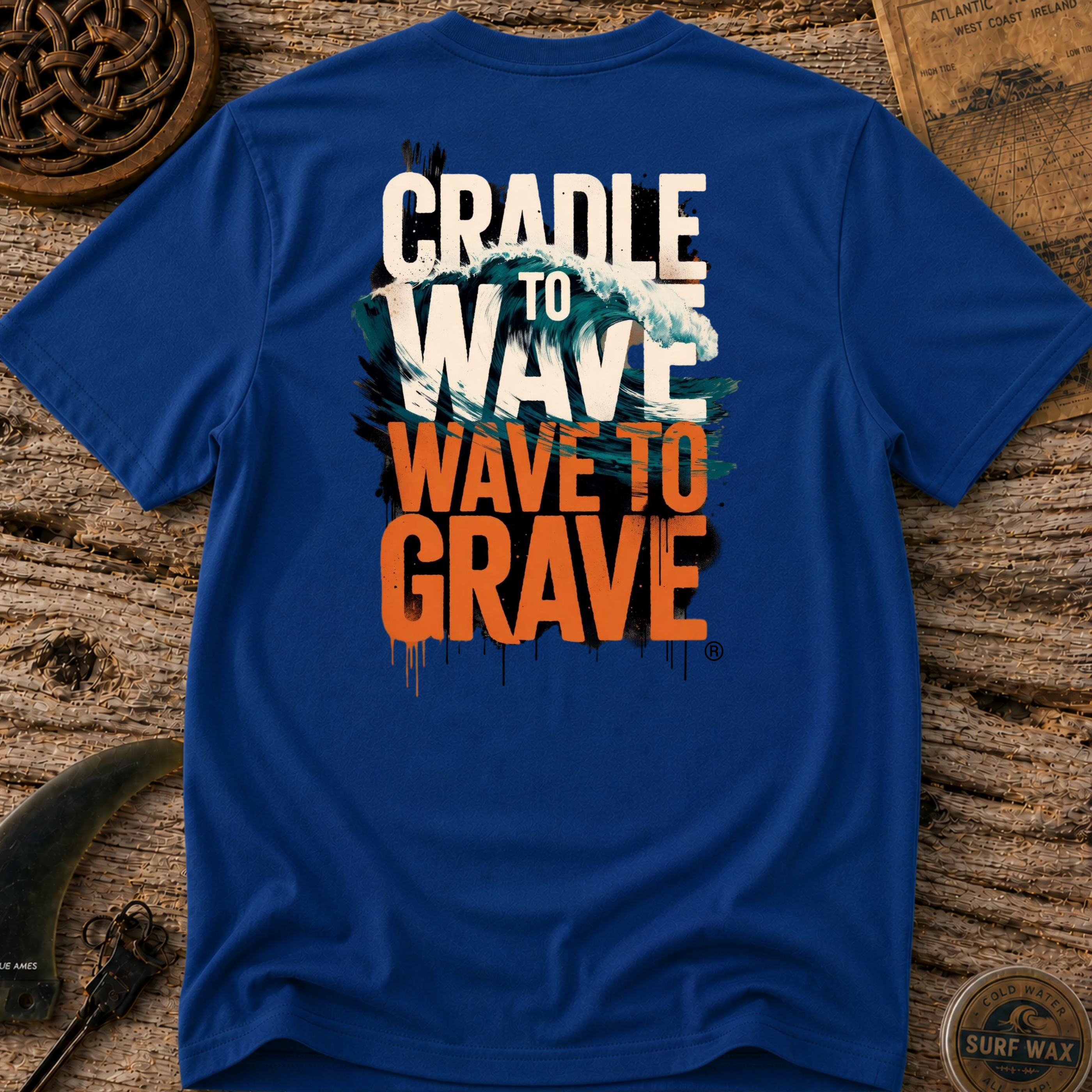 Streetwear Style Cradle To Wave T-shirt