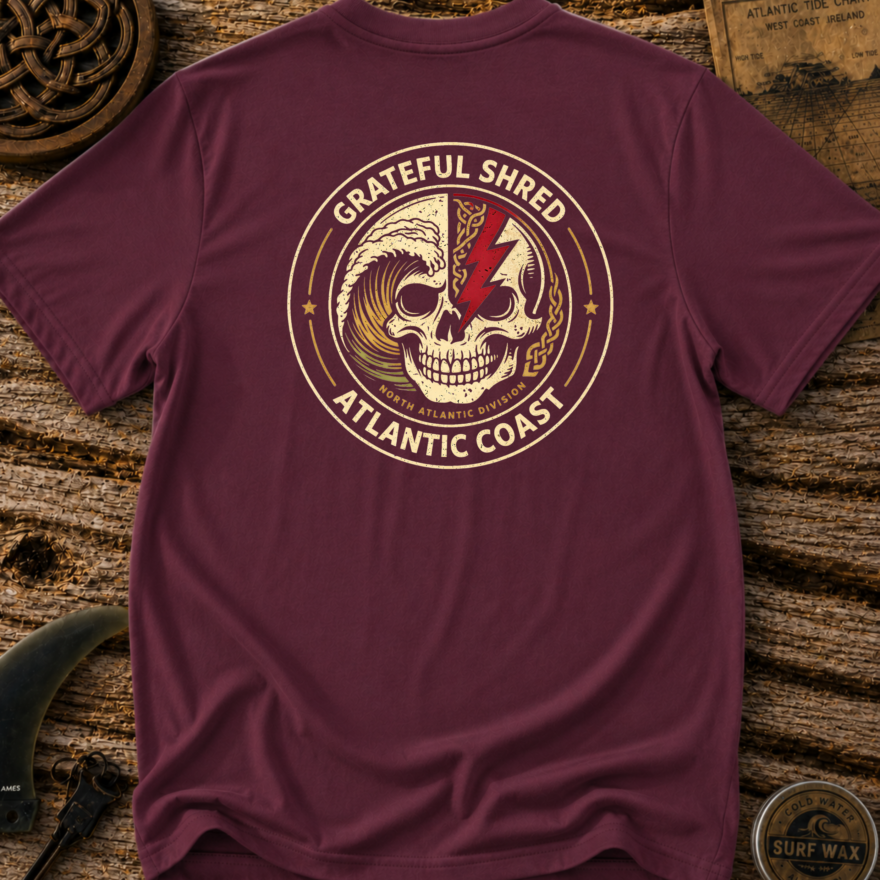 Grateful Shredders Surfing T-shirt
