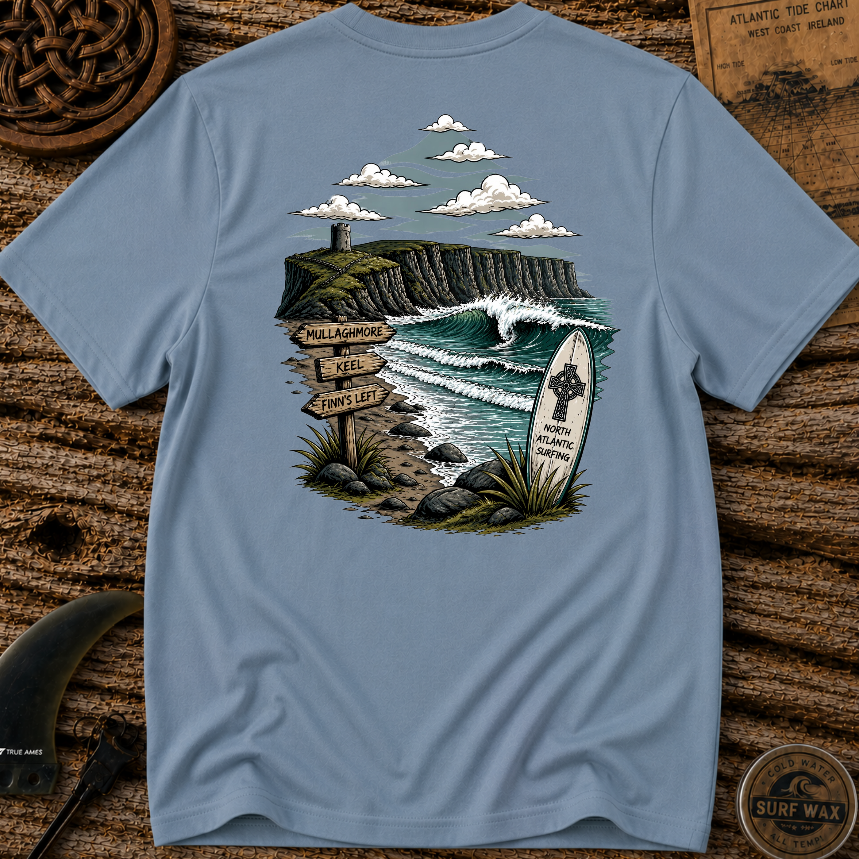 Irish Surf Signs T-shirt