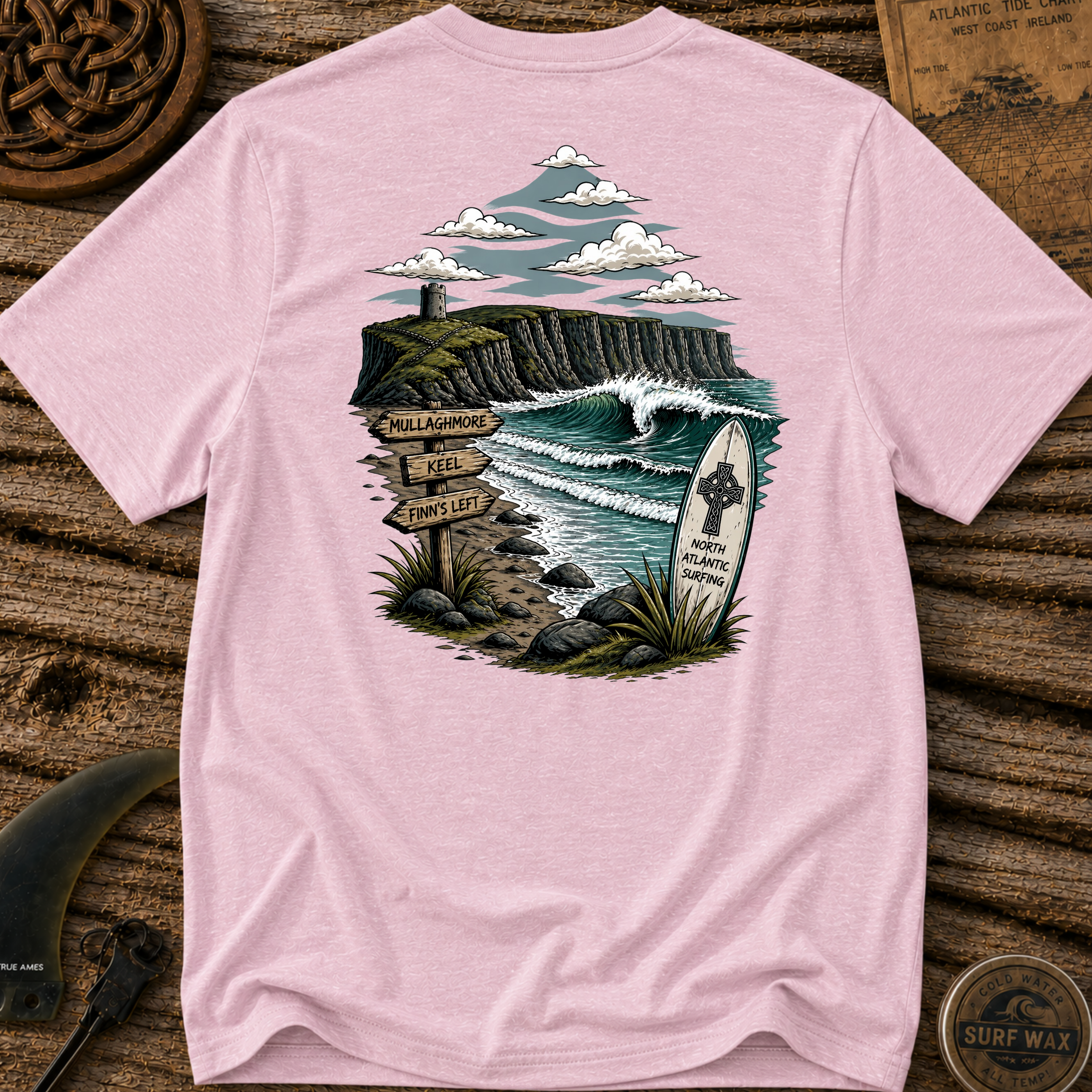 Irish Surf Signs T-shirt