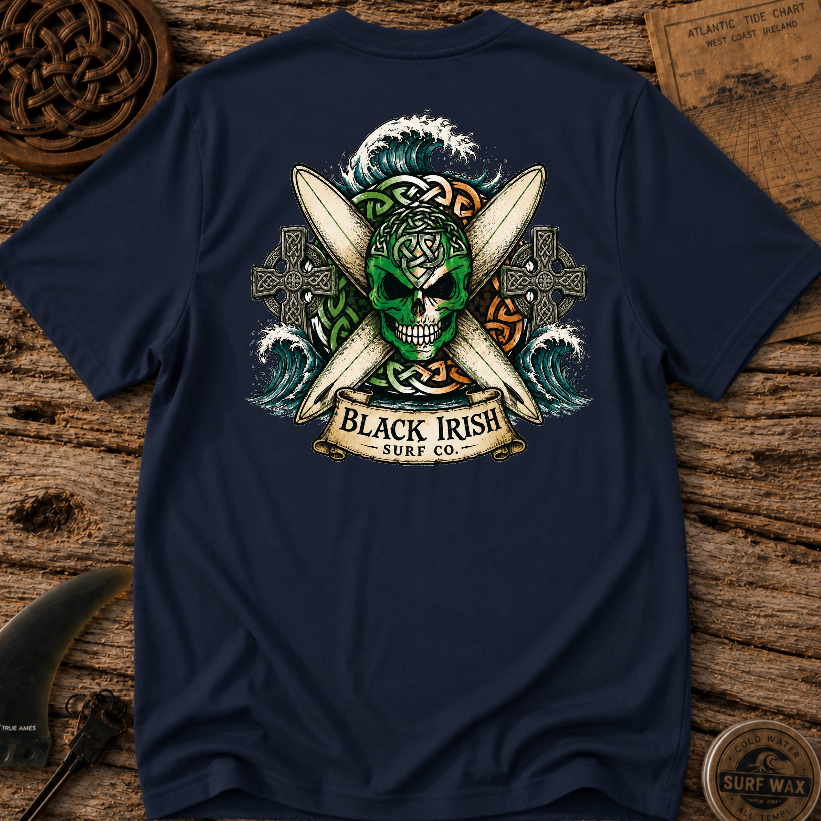 Celtic Surfer Warrior T-shirt