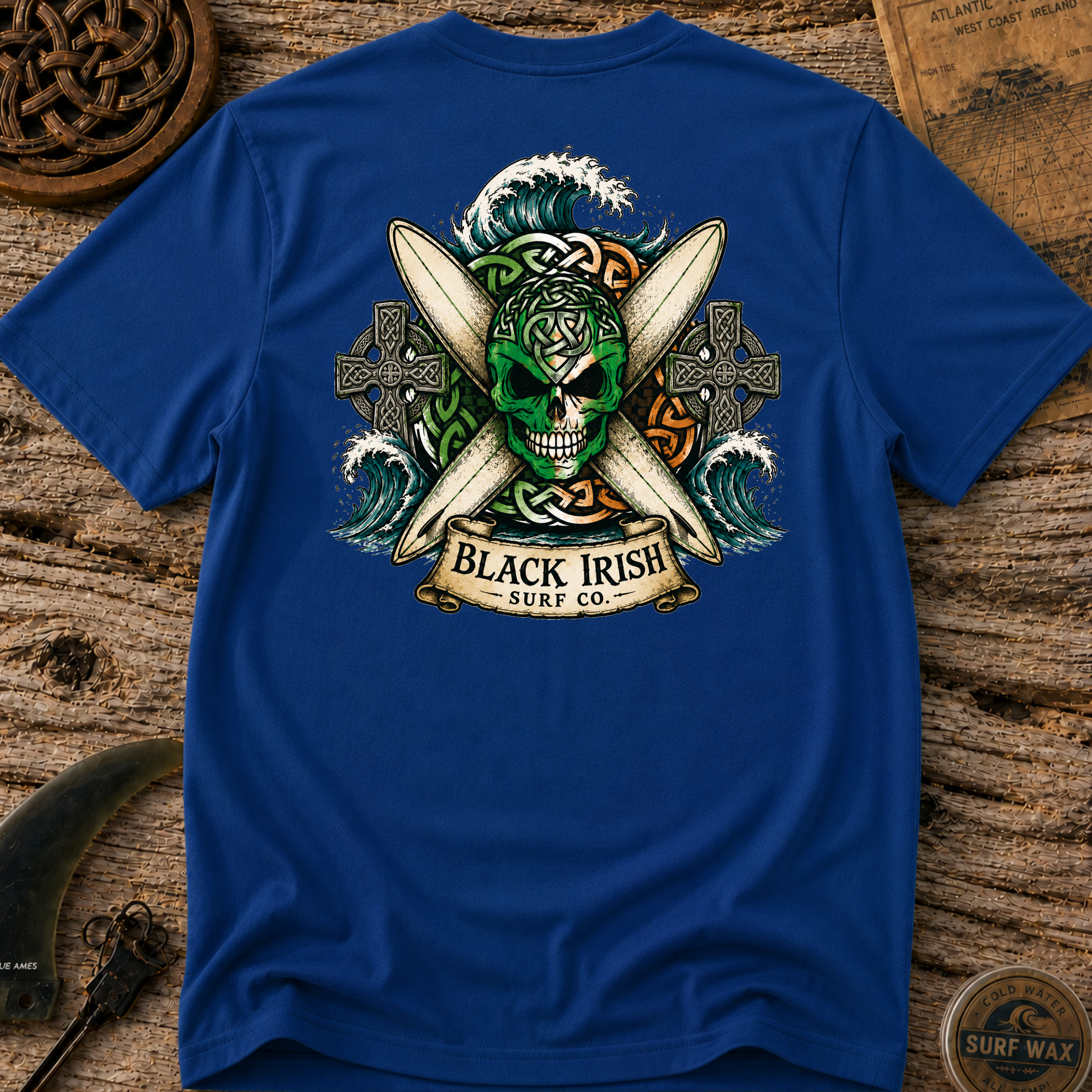 Celtic Surfer Warrior T-shirt