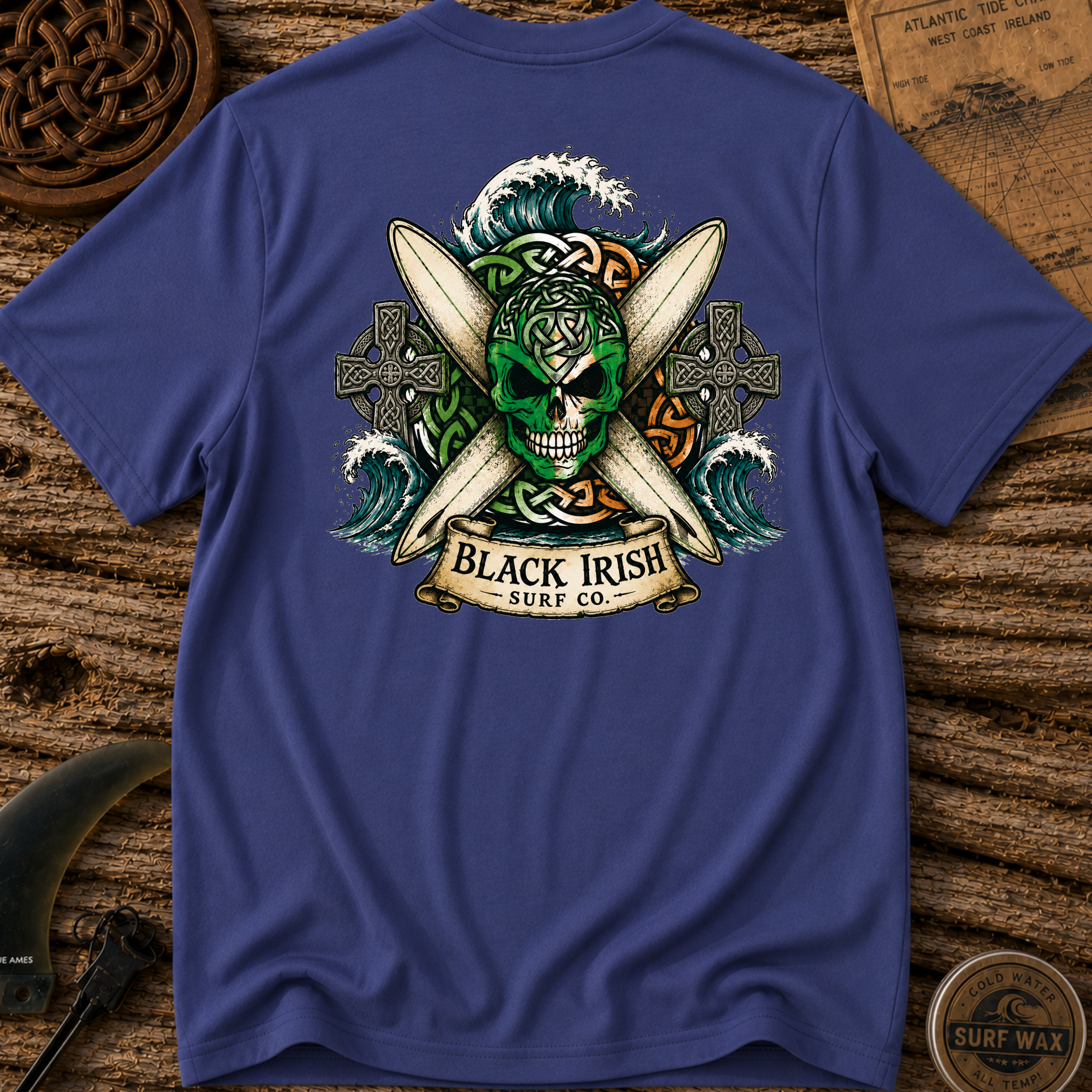 Celtic Surfer Warrior T-shirt