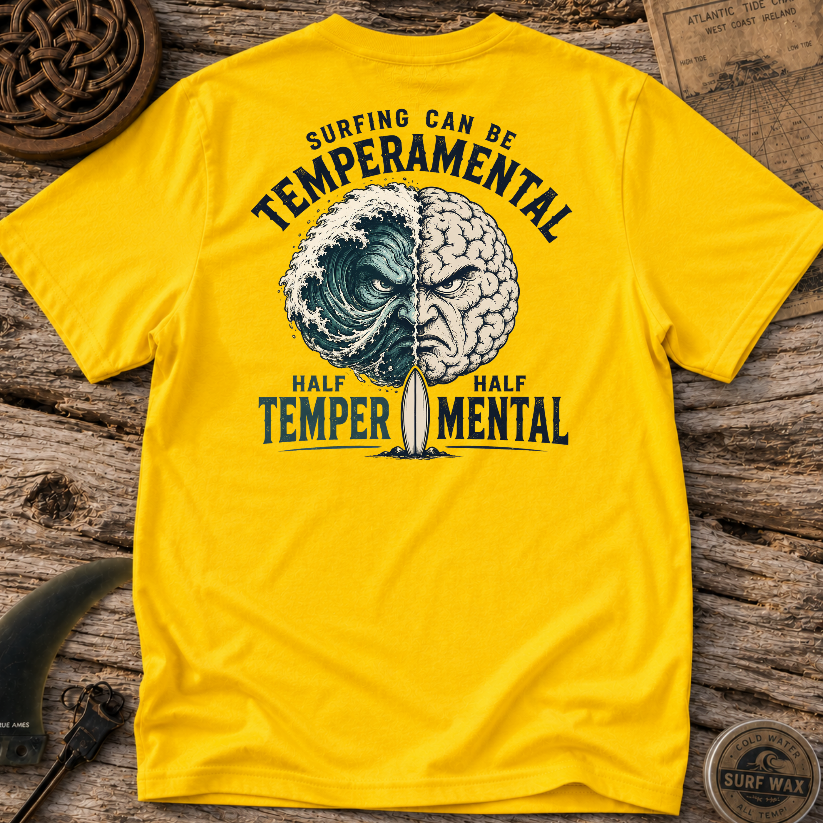 Surfing Can Be Temperamental T-shirt