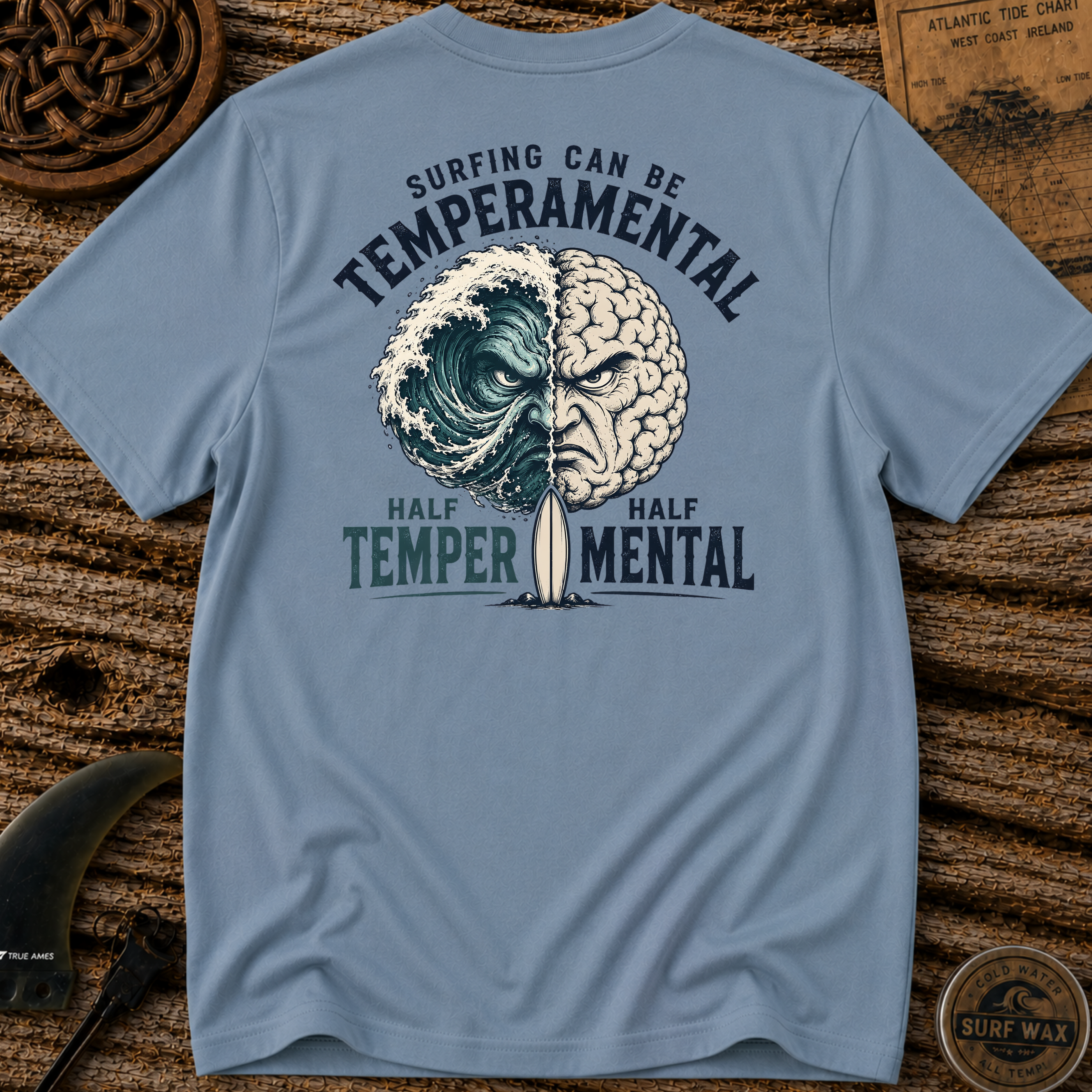 Surfing Can Be Temperamental T-shirt