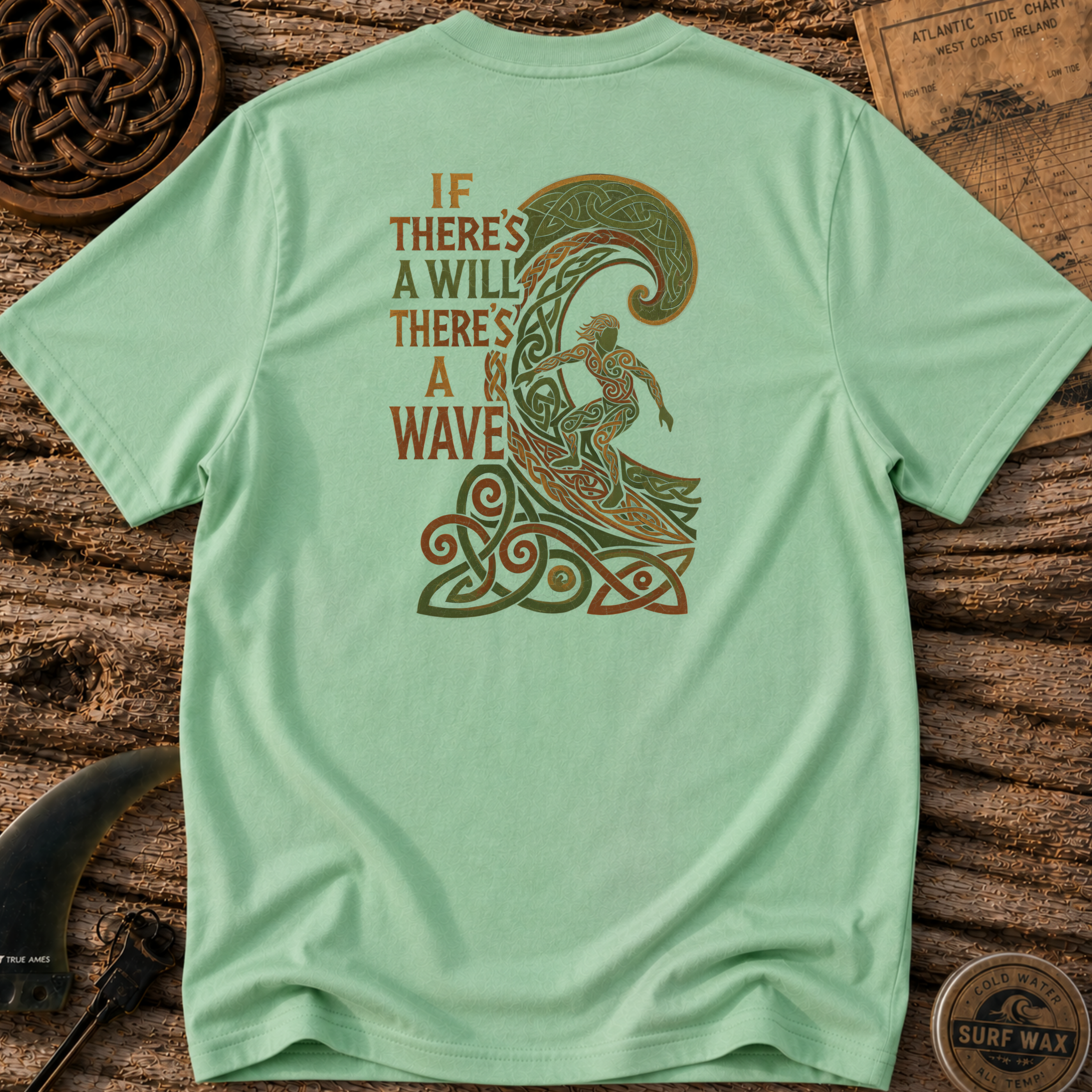 If There's A Will There's A Wave T-shirt