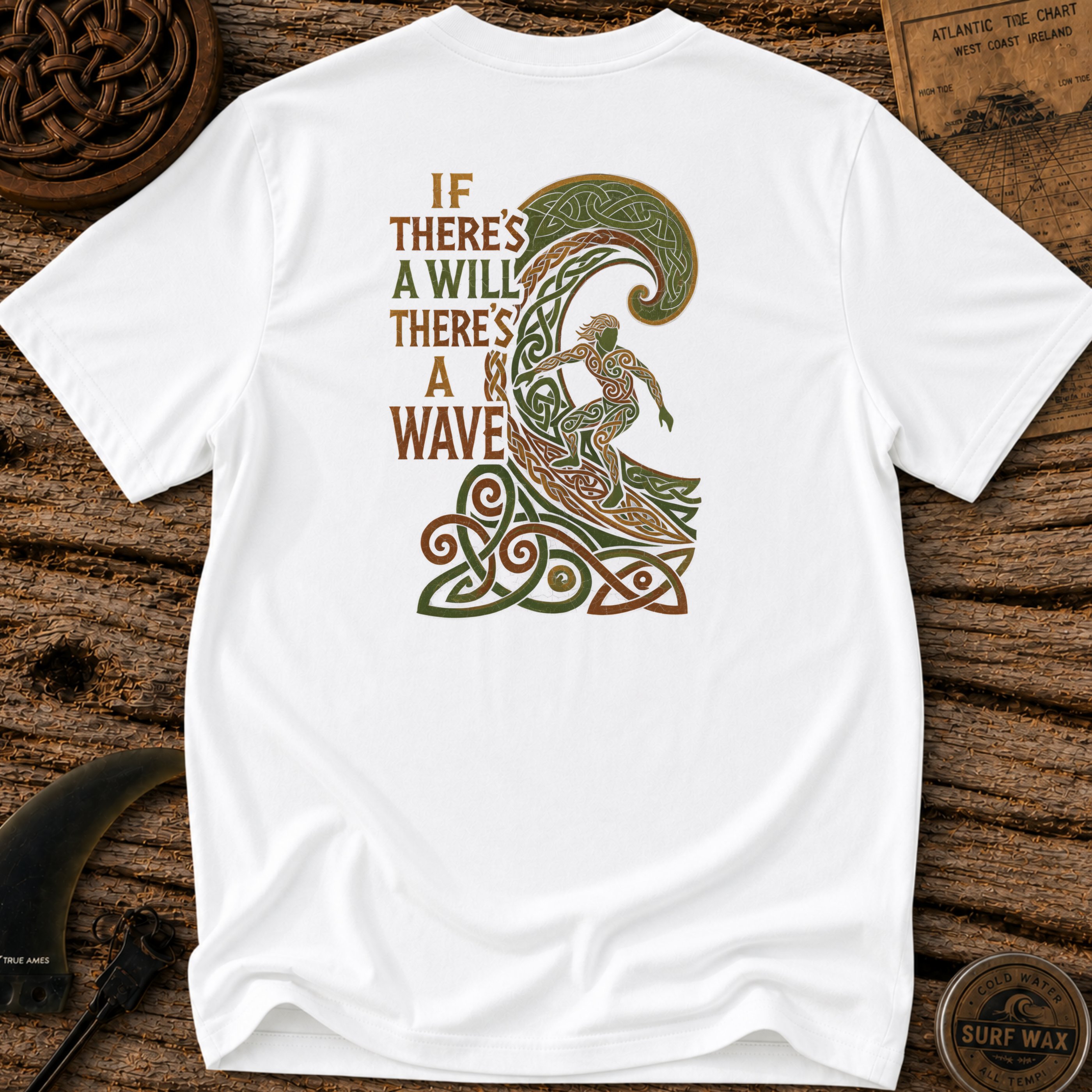 If There's A Will There's A Wave T-shirt
