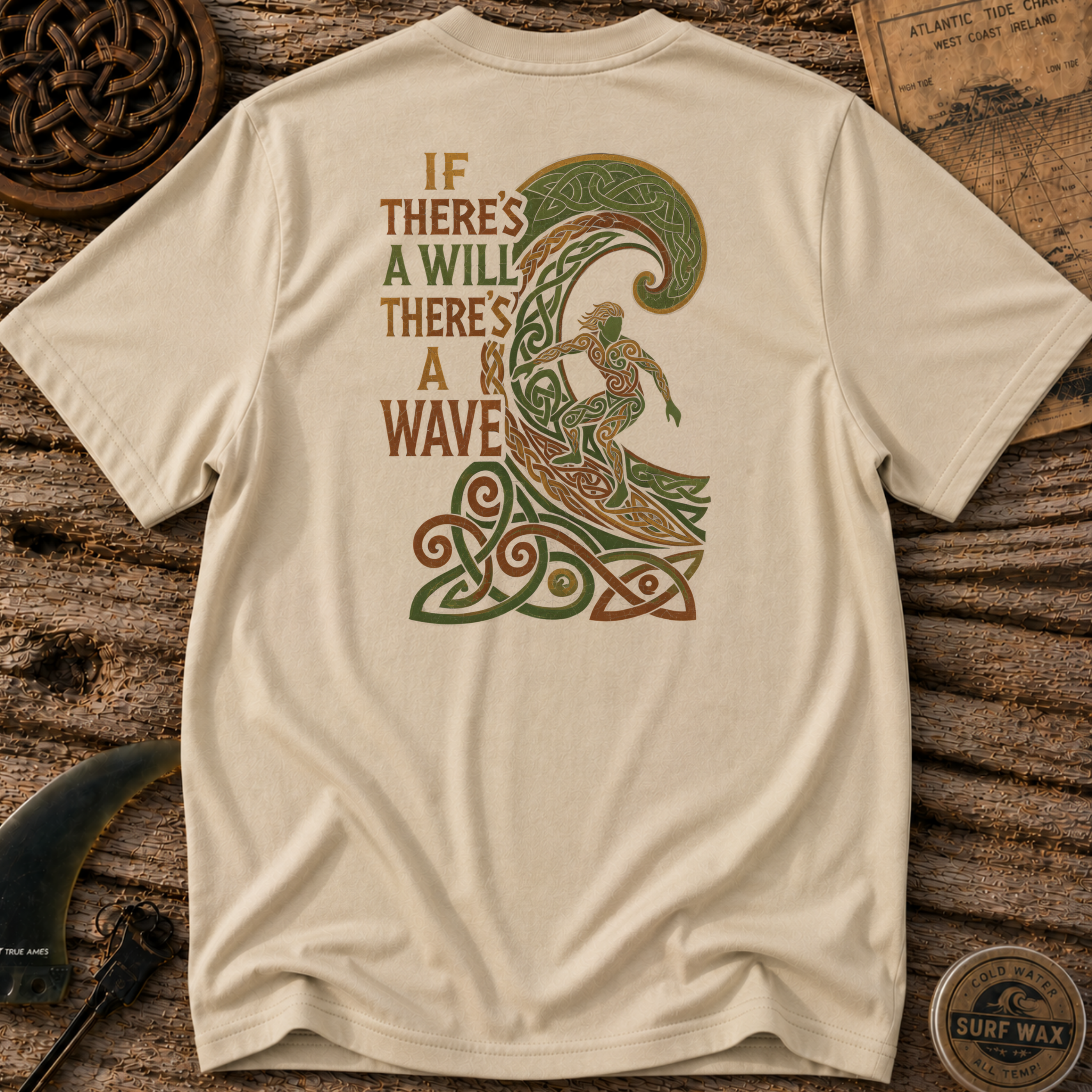If There's A Will There's A Wave T-shirt