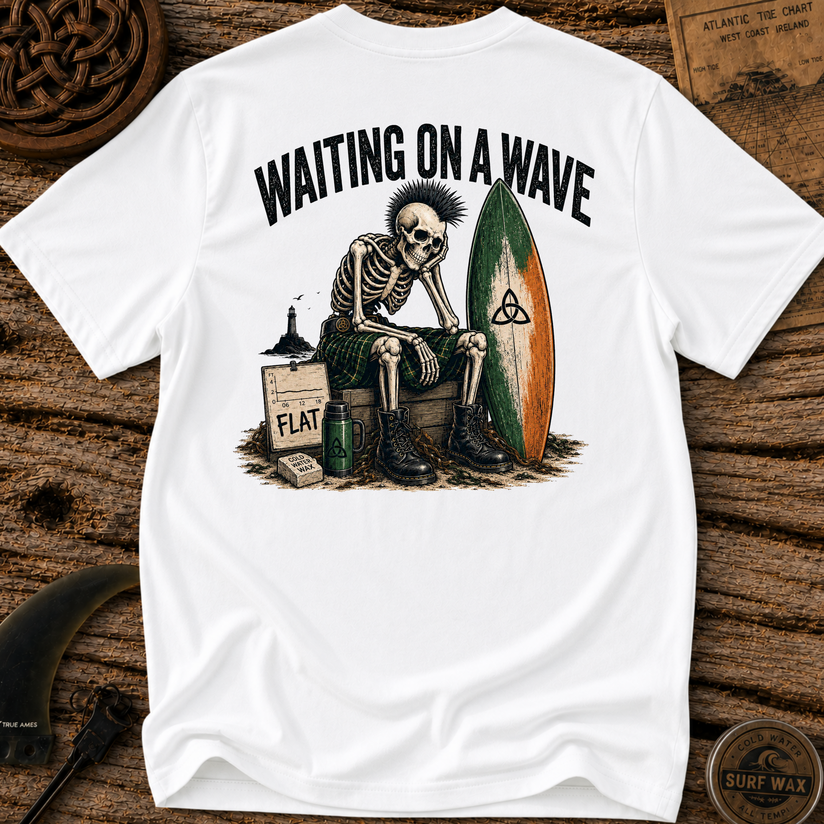 Waiting On A Wave T-shirt