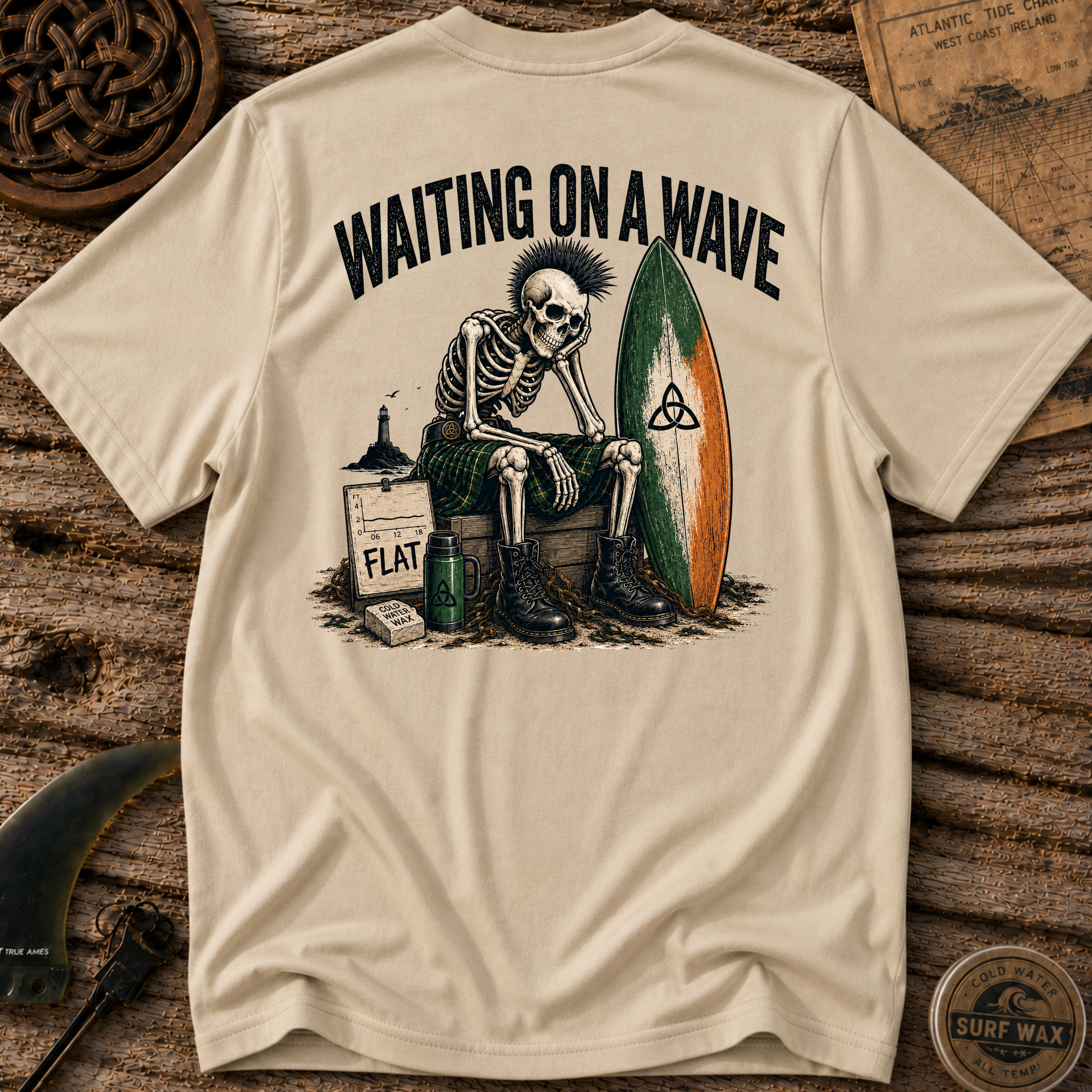 Waiting On A Wave T-shirt