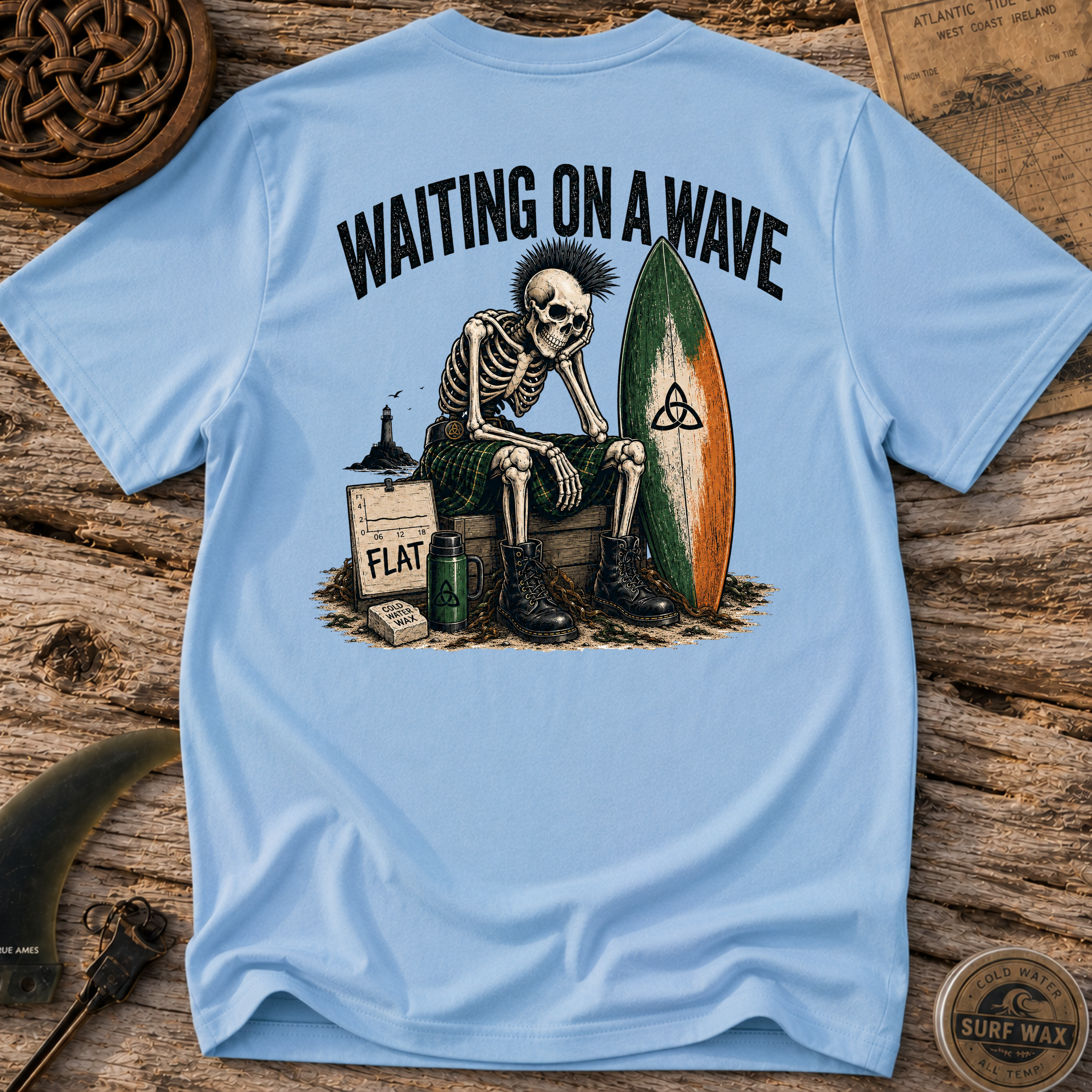 Waiting On A Wave T-shirt