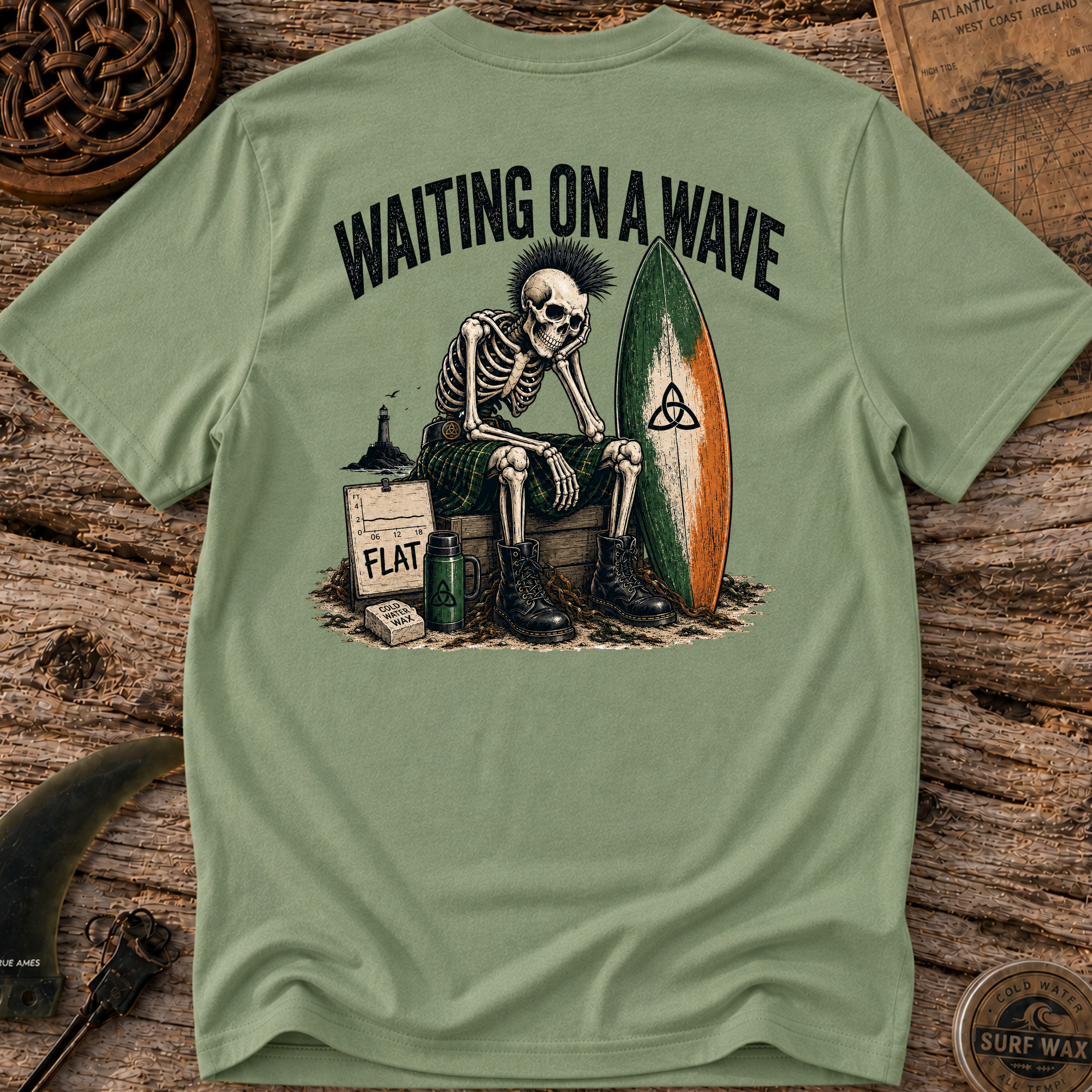 Waiting On A Wave T-shirt