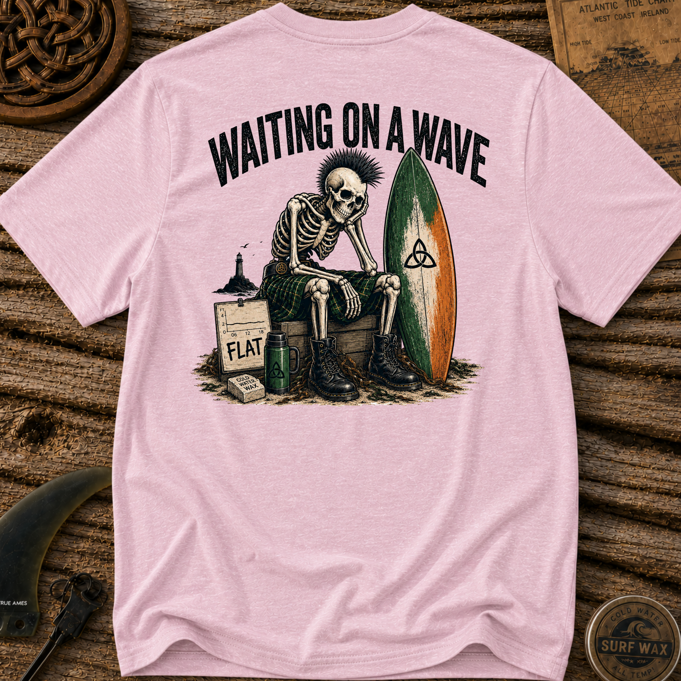 Waiting On A Wave T-shirt