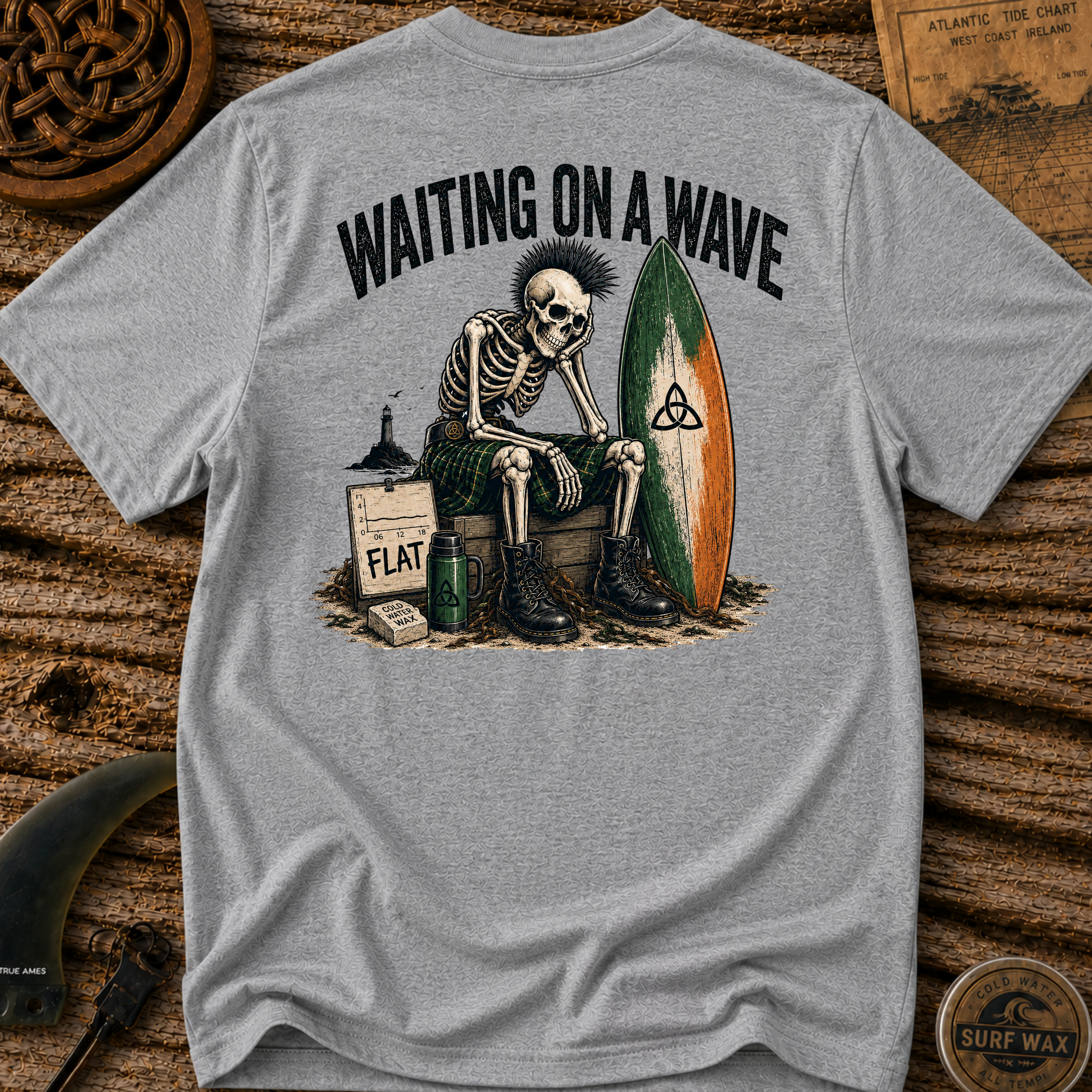 Waiting On A Wave T-shirt