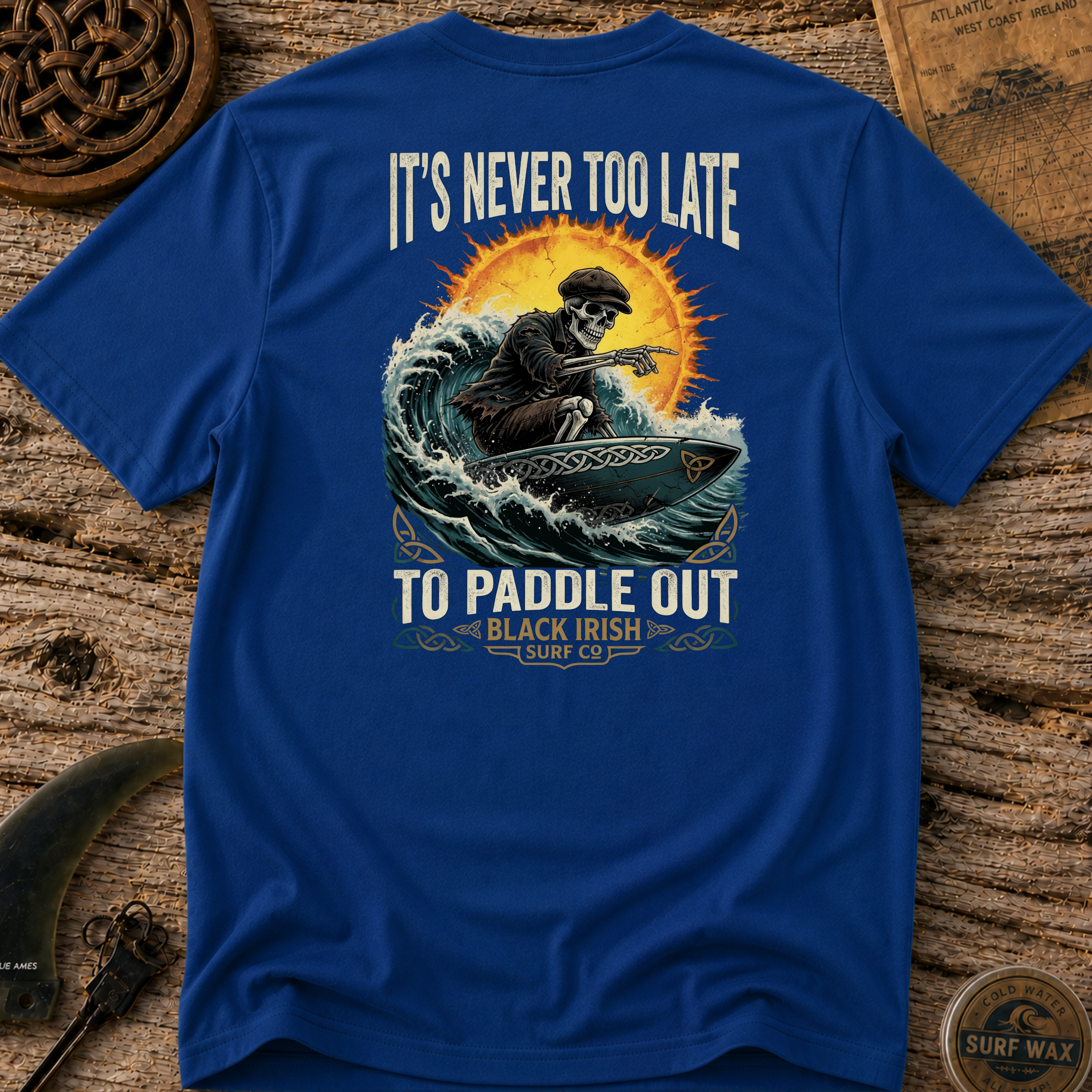 It's Never Too Late To Paddle Out T-shirt