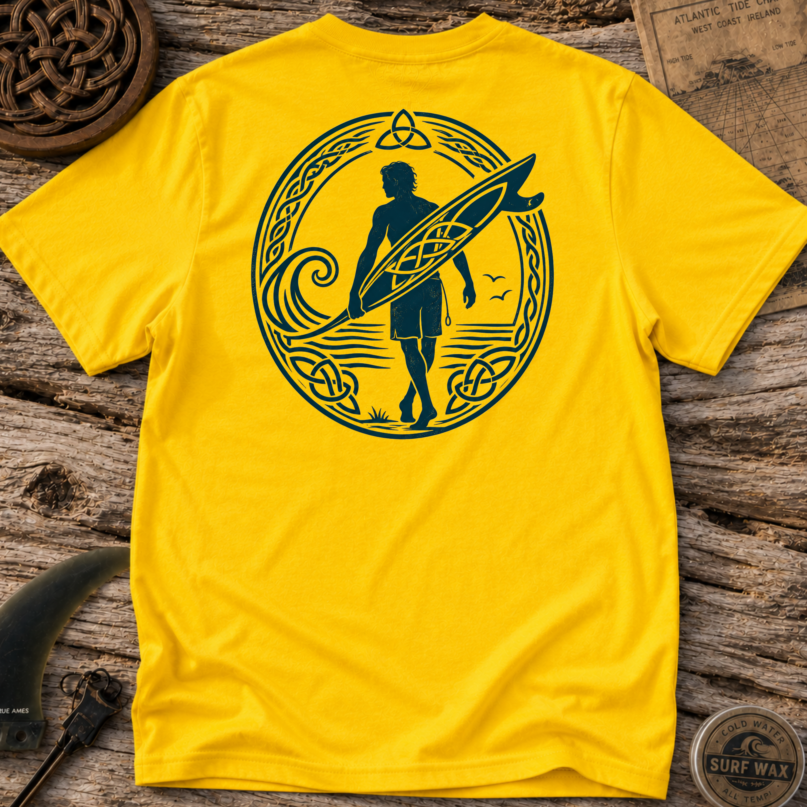 Celtic Knot Surfer T-shirt