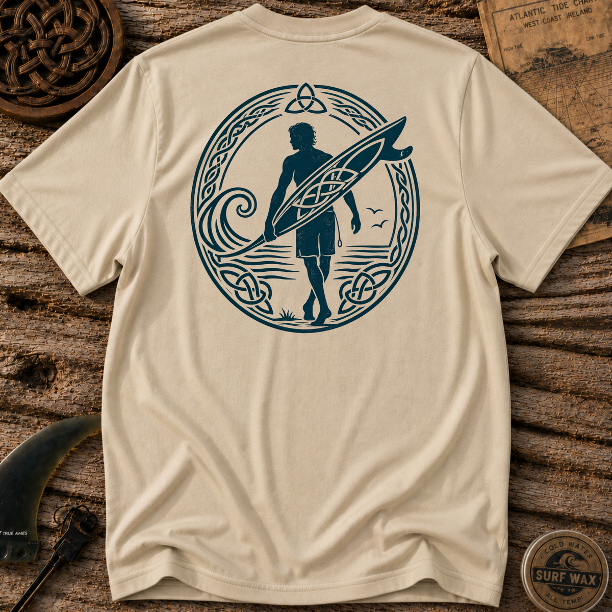 Celtic Knot Surfer T-shirt