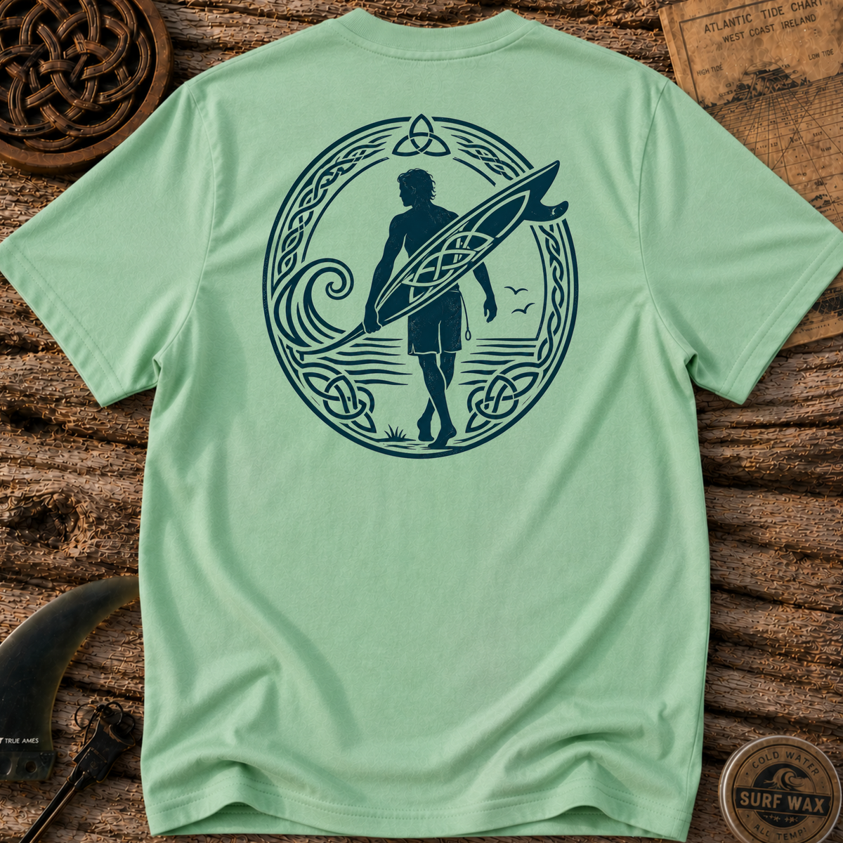 Celtic Knot Surfer T-shirt