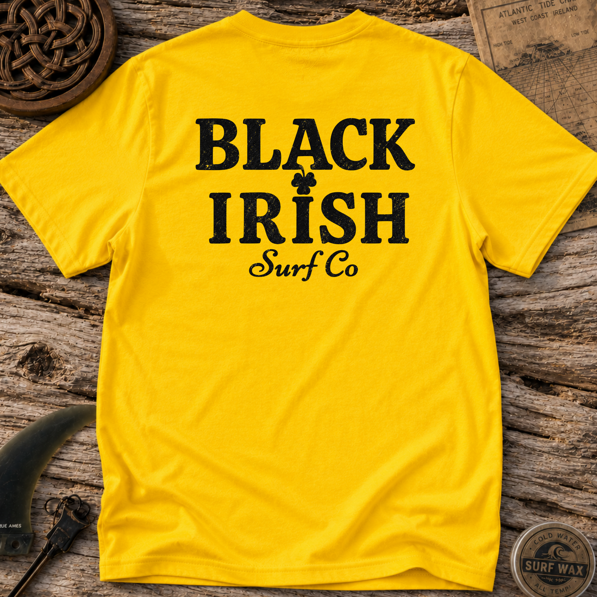 Black Irish Surf T-shirt