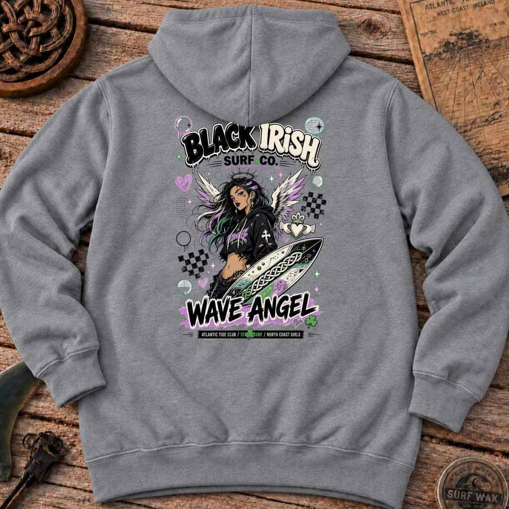 Wave Angel  - Hoodie