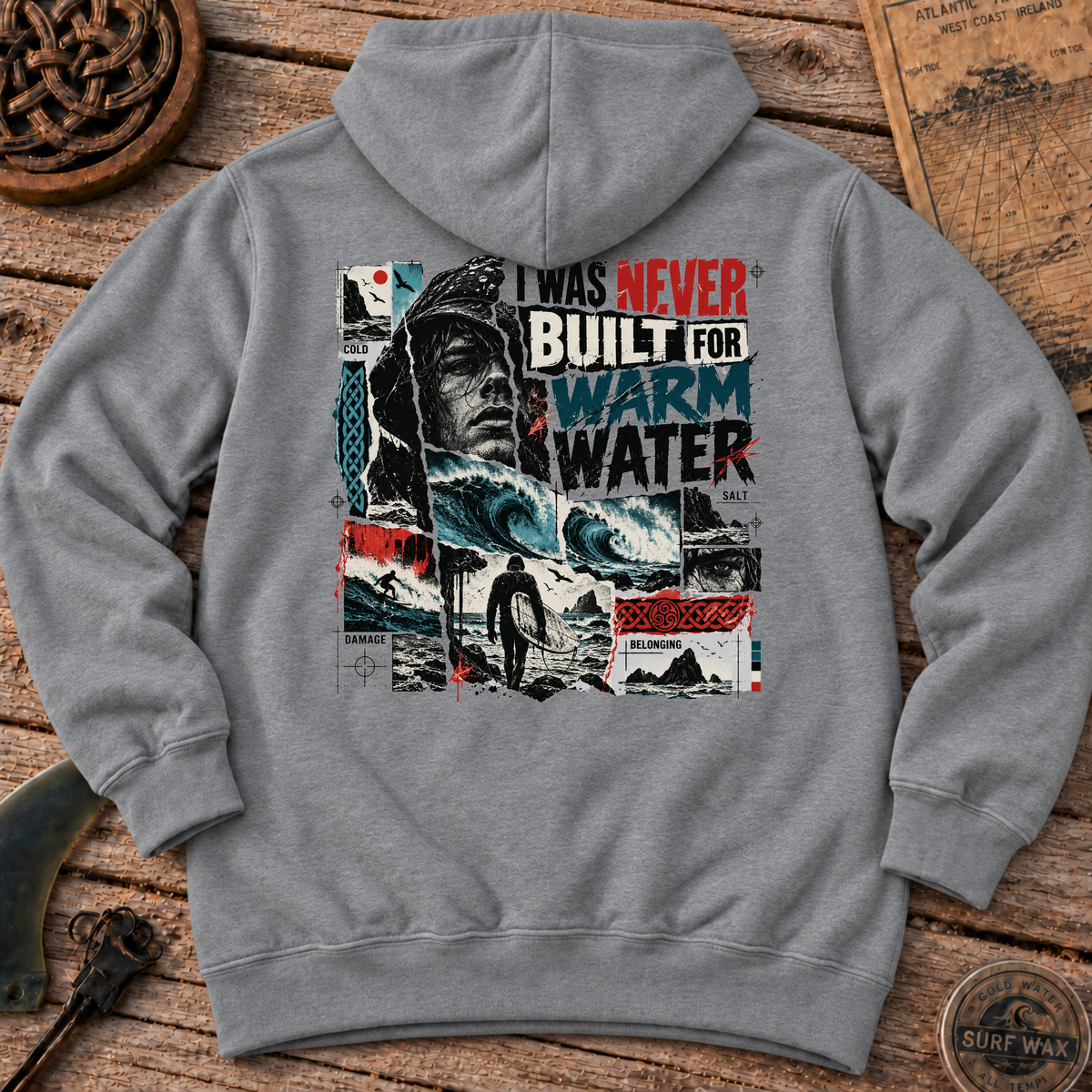 Never Warm Water  - Hoodie